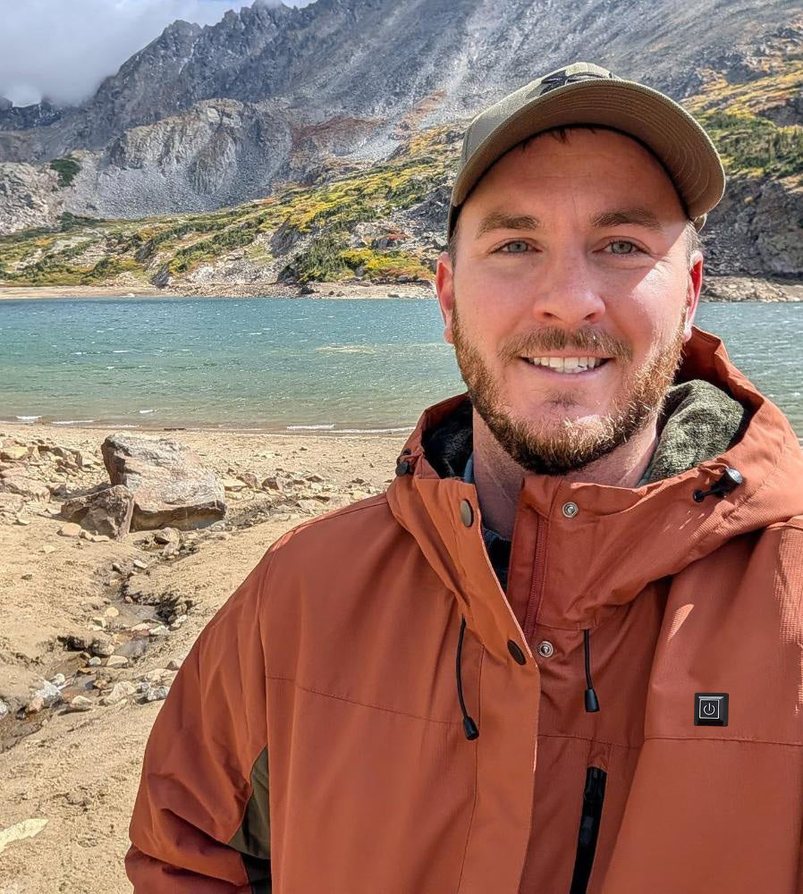 Men's Outdoor Heated Jacket Versatile for Hiking & Fishing