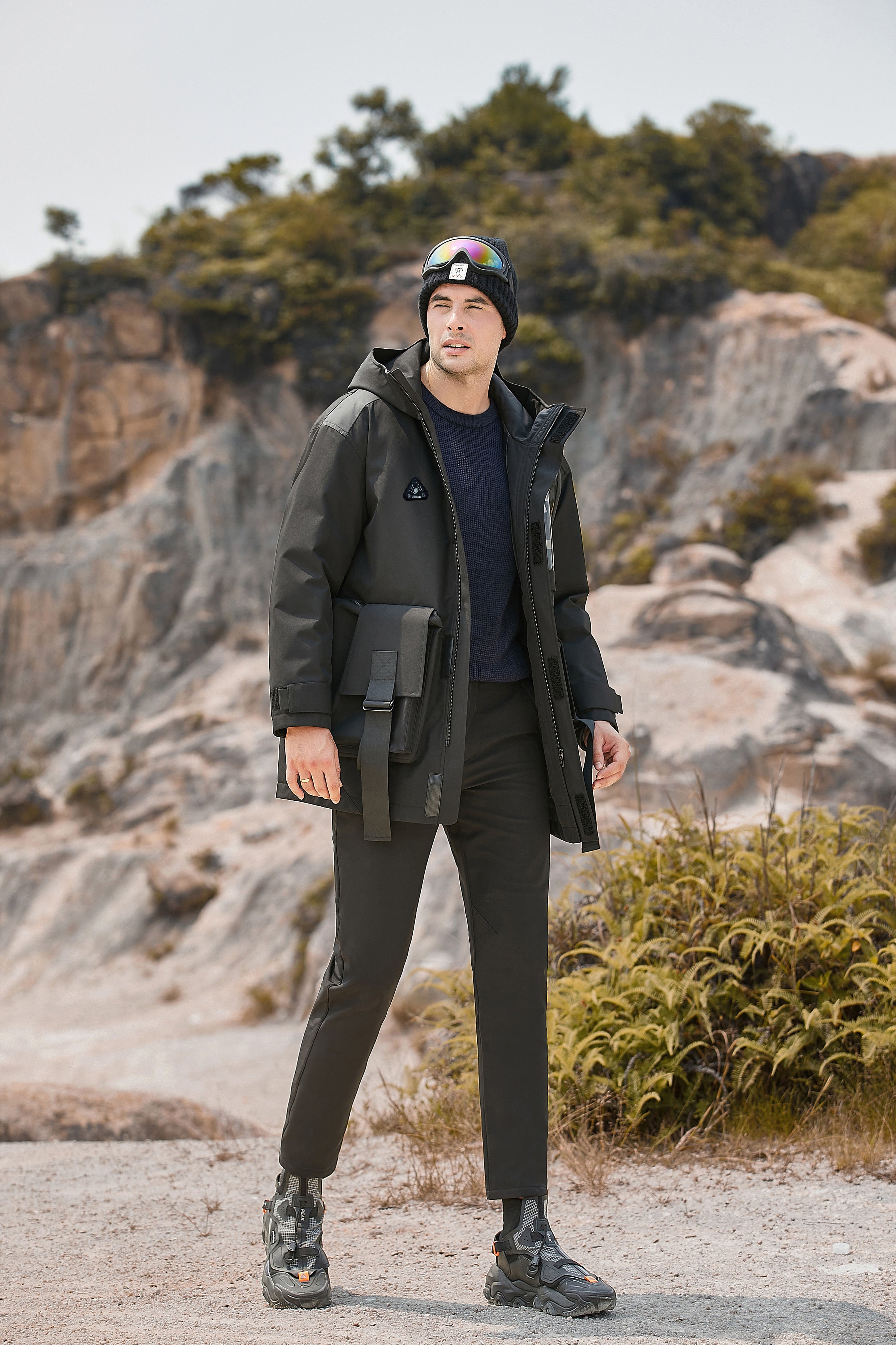 Men's Durable Waterproof Softshell Heated Jacket In Winter Season