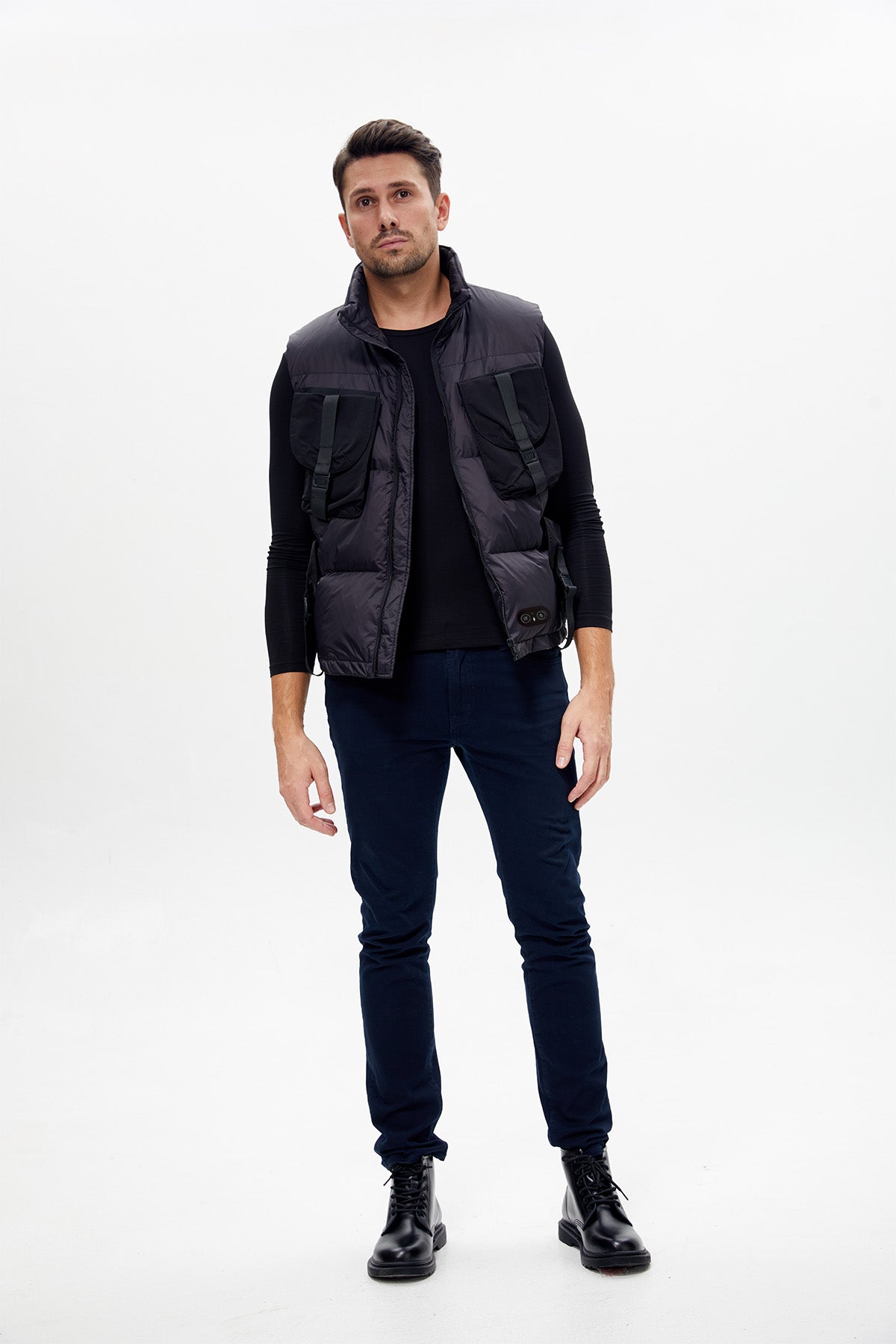 Puffer Heated Vest High Quality And Windproof For Outdoor Work