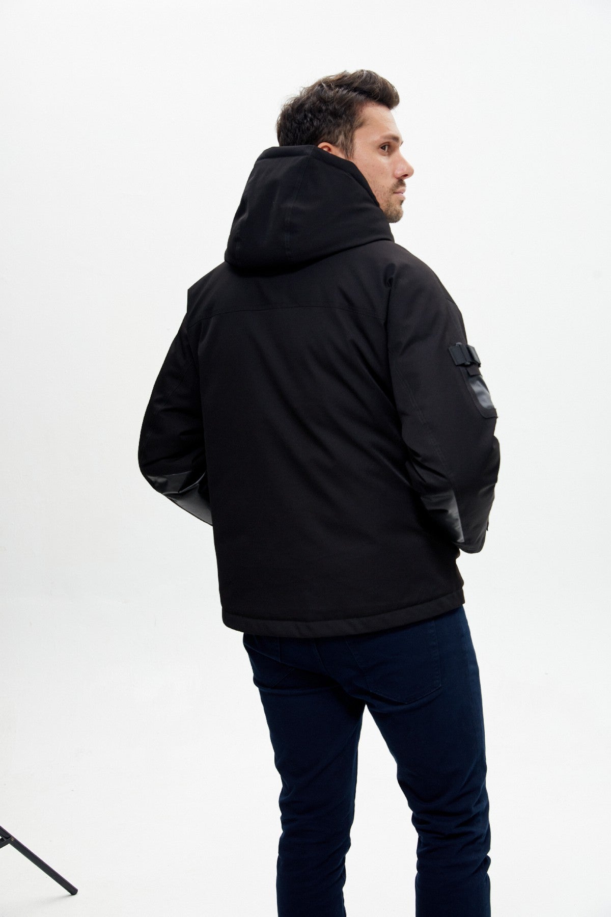 Men's High Quality Windproof Softshell Heated Jacket for Hiking