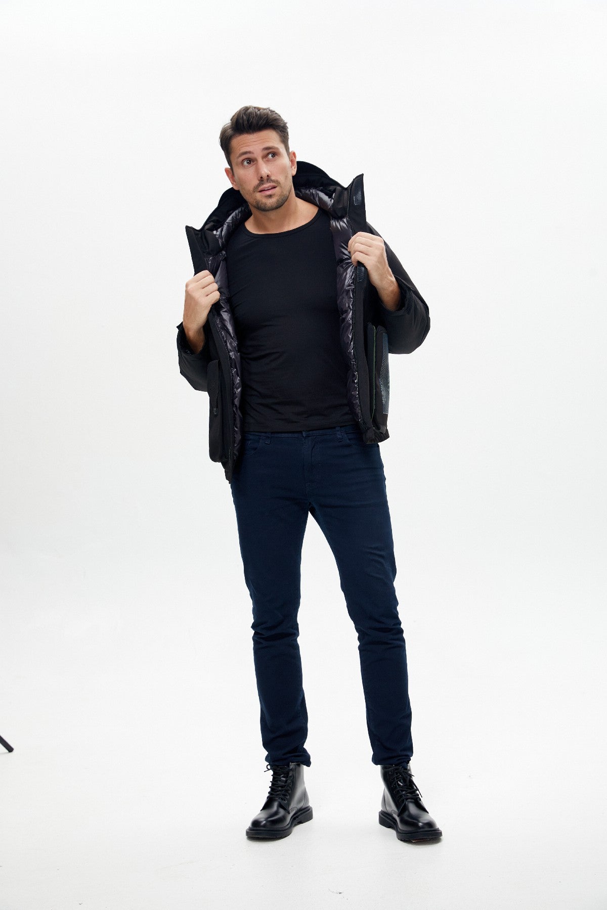 Men's Softshell Heated Jacket High Quality And Windproof