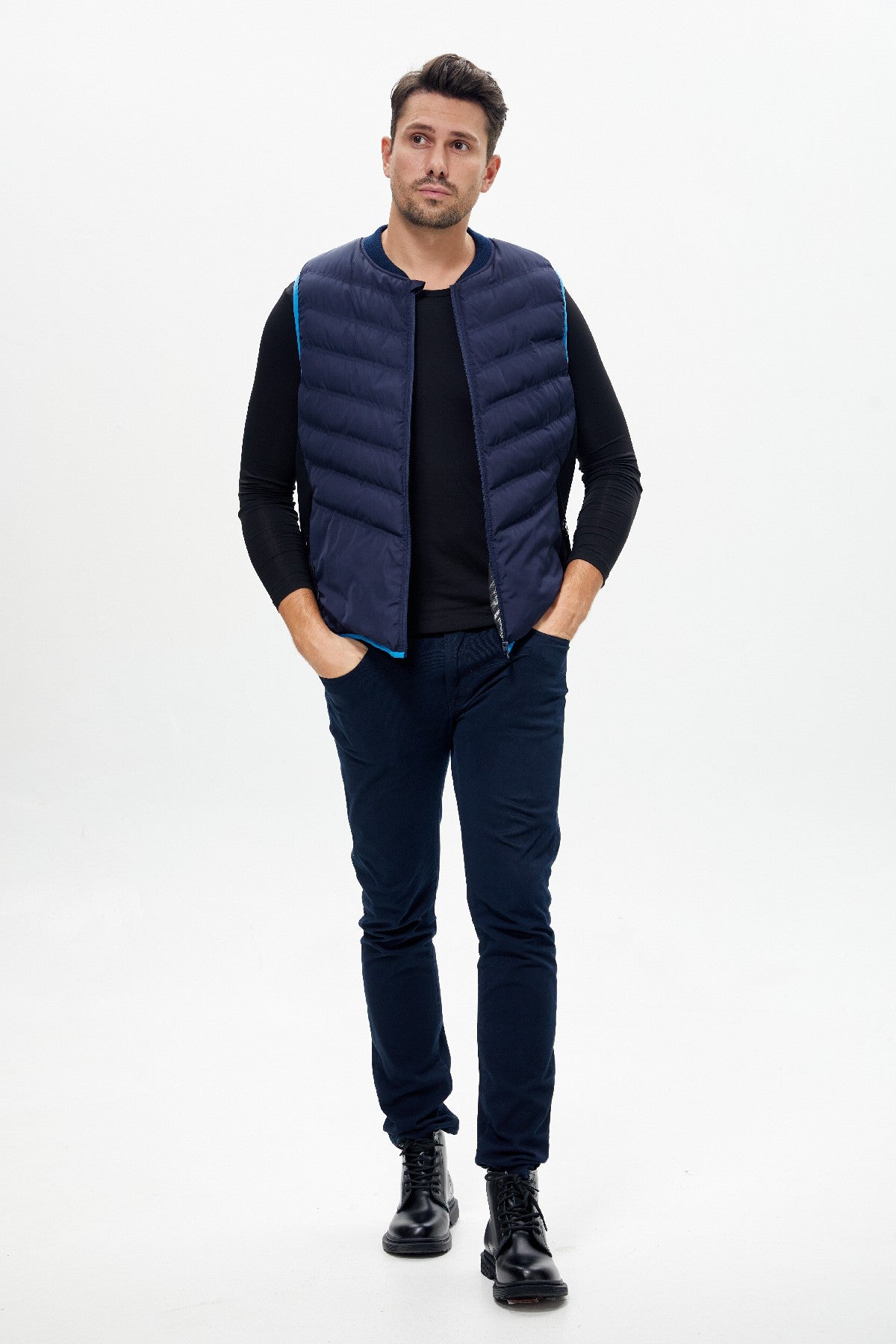 Windproof Design High Quality  Puffer Heated Vest