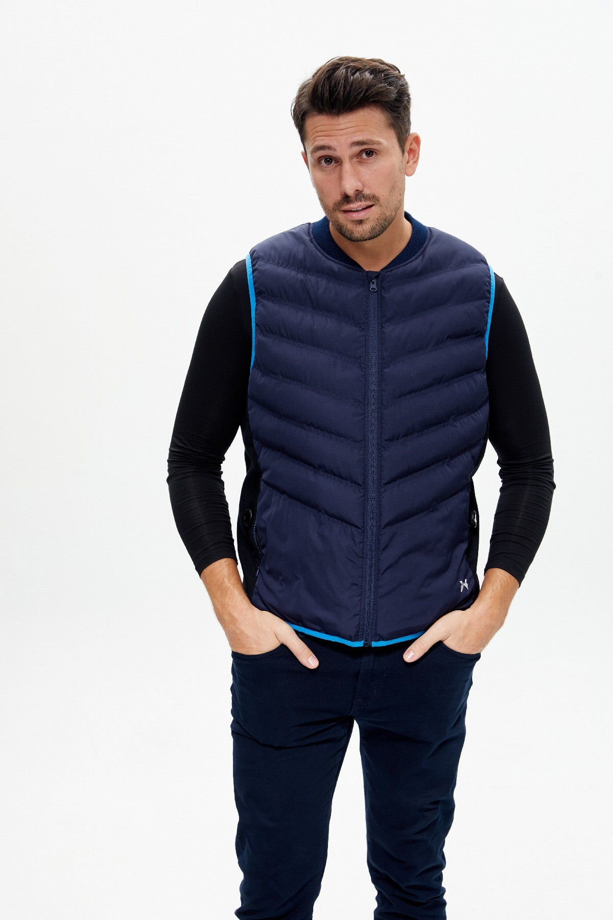 Windproof Design High Quality  Puffer Heated Vest