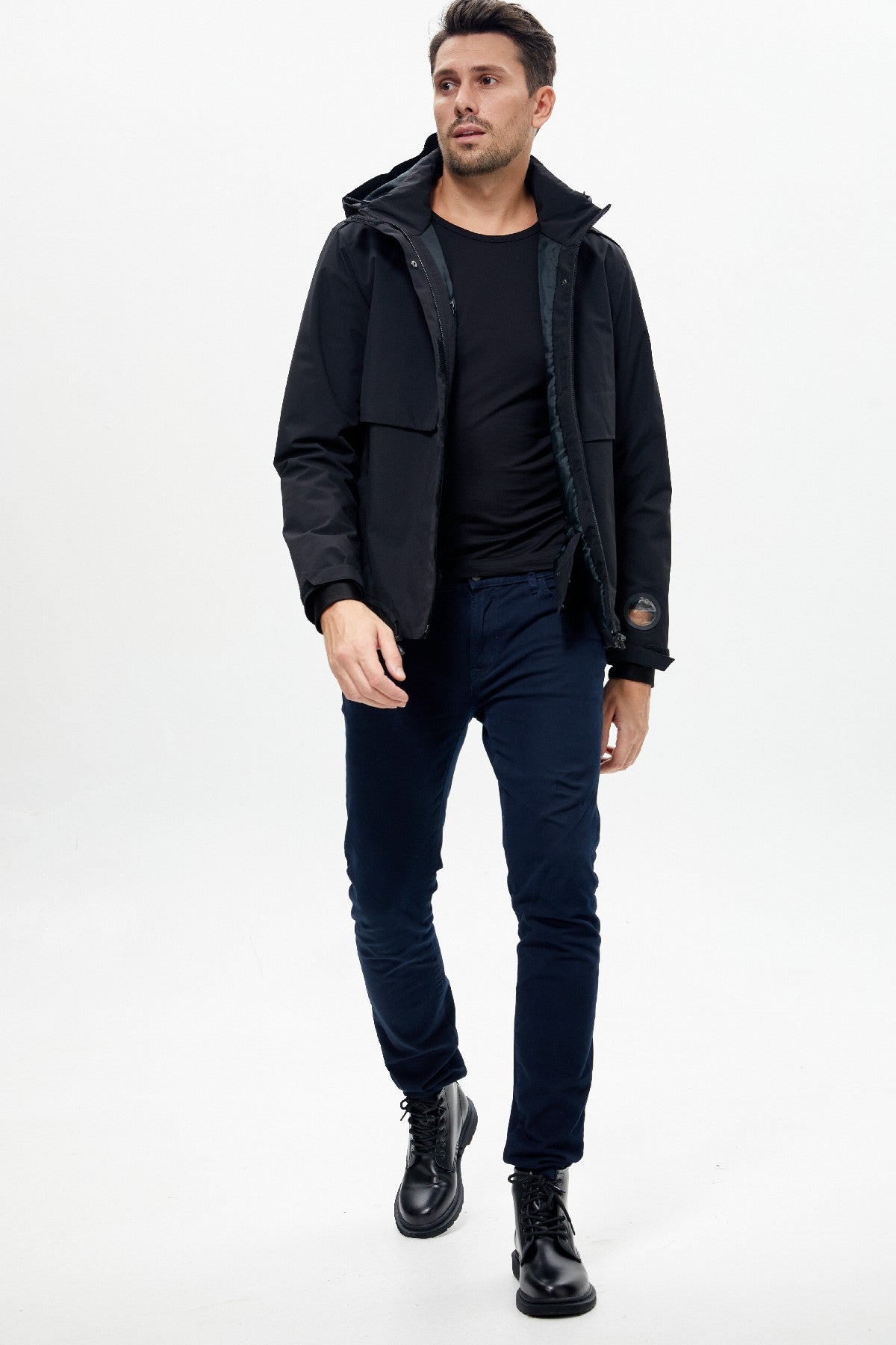 Men's Outdoor Heated Jacket Safety And Removable For Ski