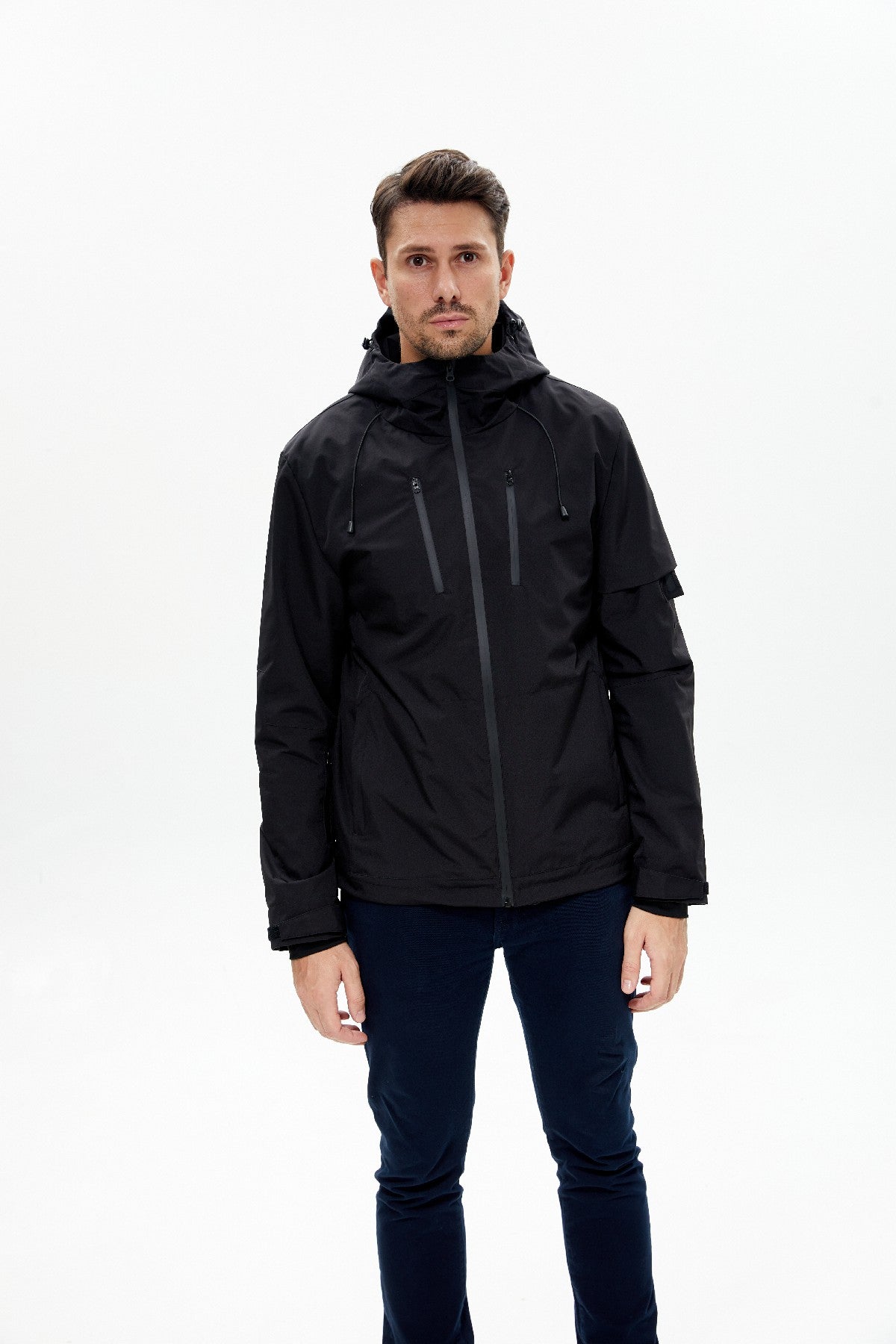 Windproof Waterproof Men's Softshell Heated Jacket for Hiking & Trekking Lightweight & Durable