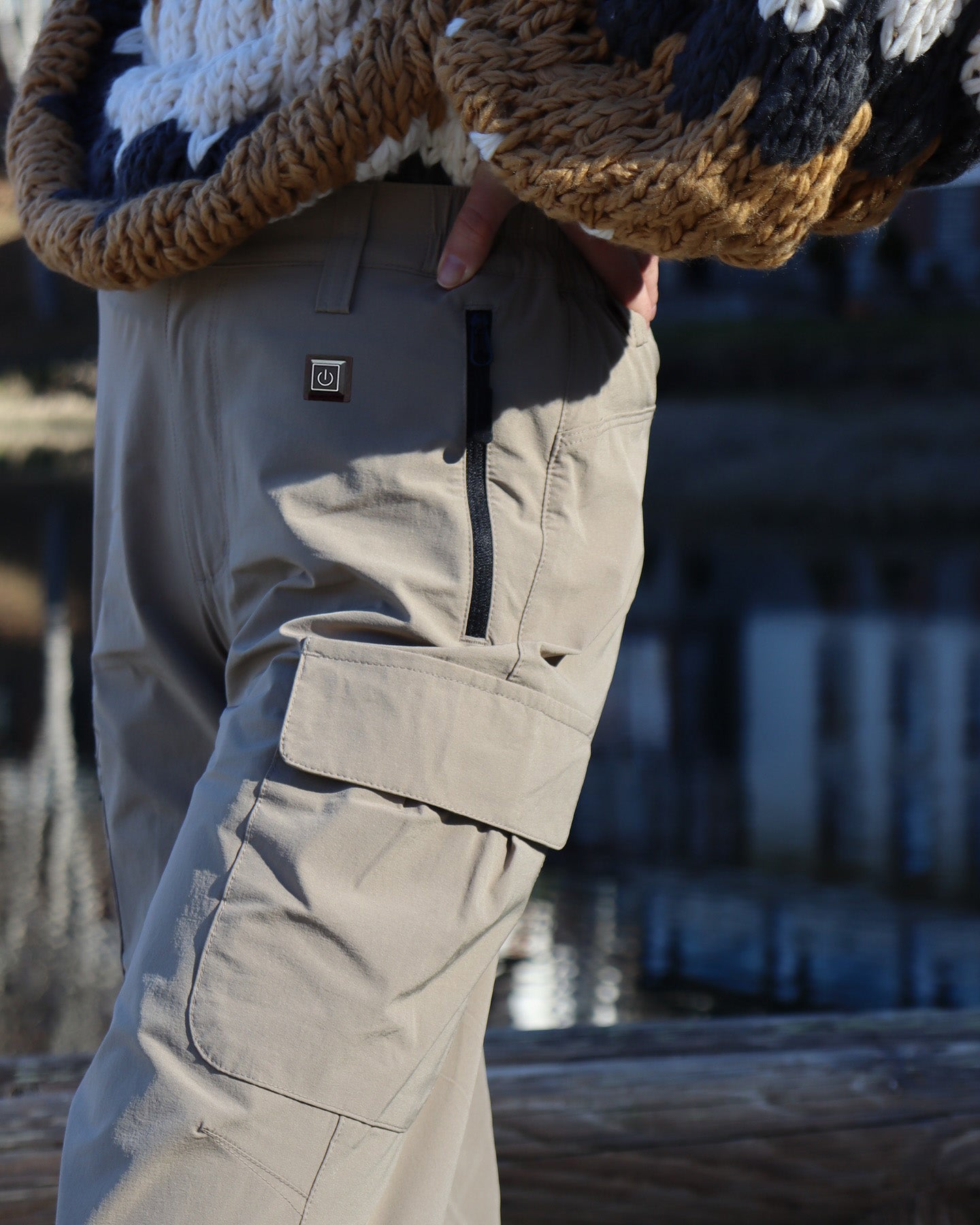 Gentle-Wash Women's Heated Outdoor Pants – Safe for Delicate Cycles After Hiking