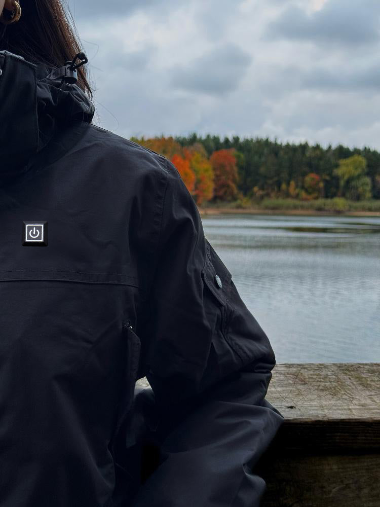 Women's Outdoor Heated Jacket Machine-Washable for Easy Care