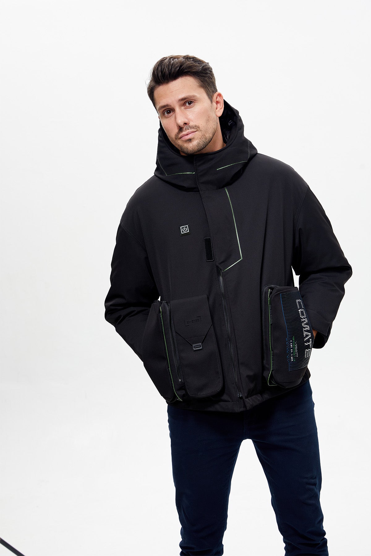 Men's Softshell Heated Jacket High Quality And Windproof