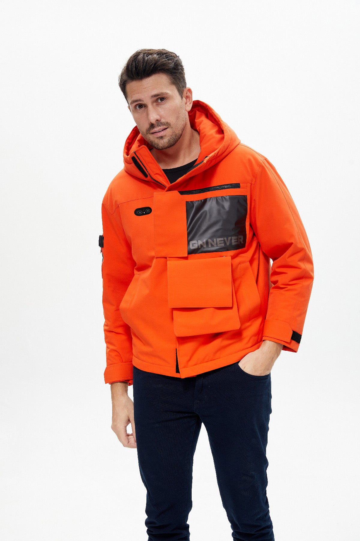 Men's High Quality Windproof Softshell Heated Jacket