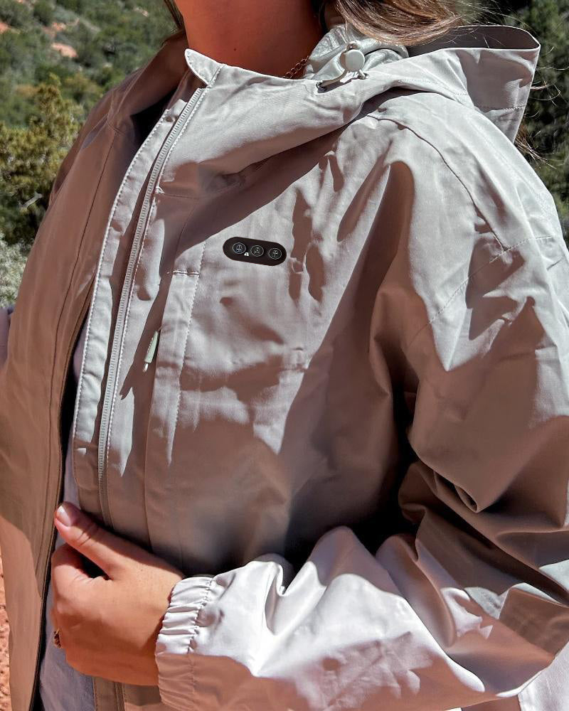 Women's Sports Heated Jacket Durable for Daily Outdoor Workouts