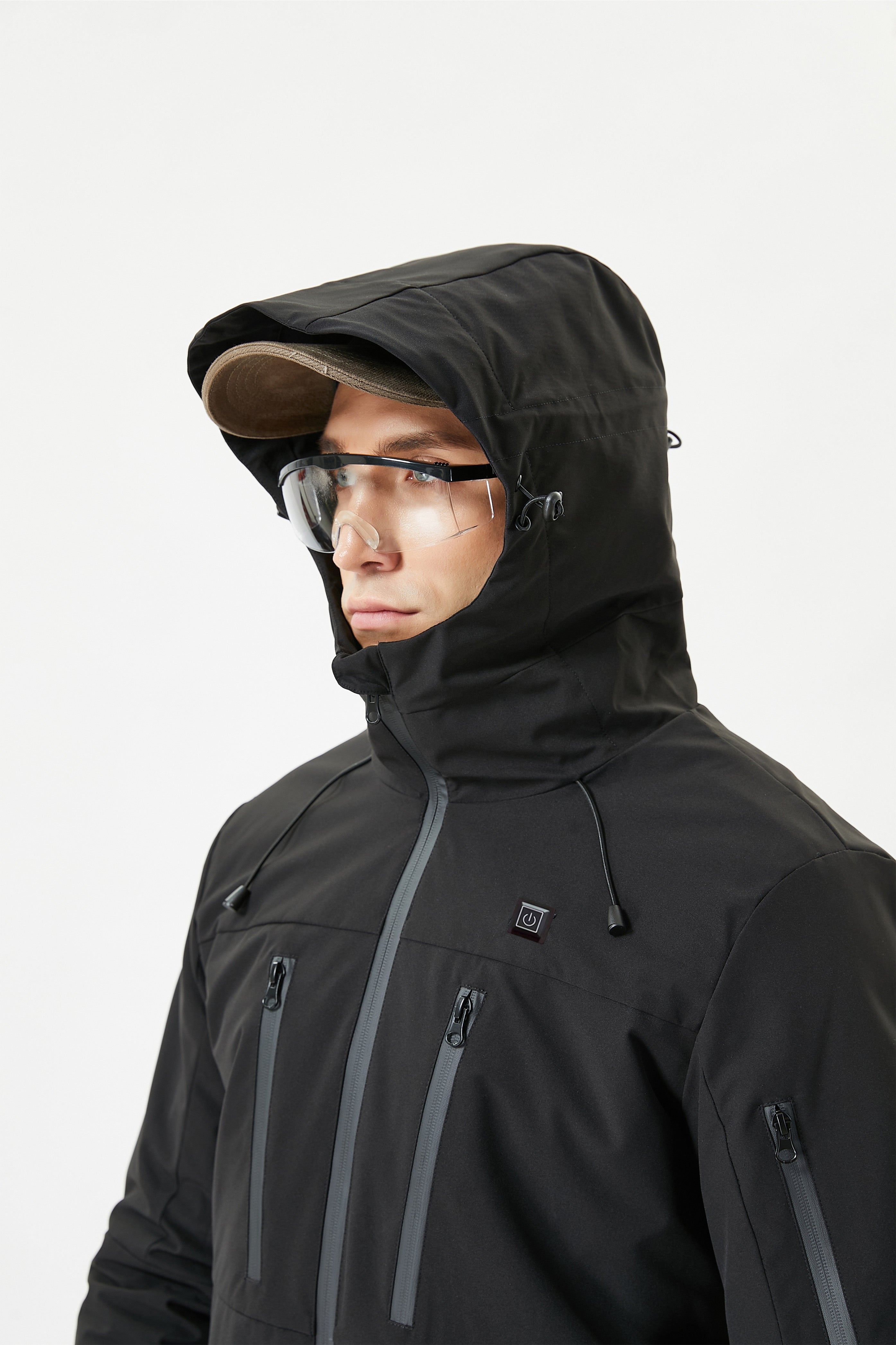 Men's High Quality Windproof Outdoor Heated Jacket In Camping Season