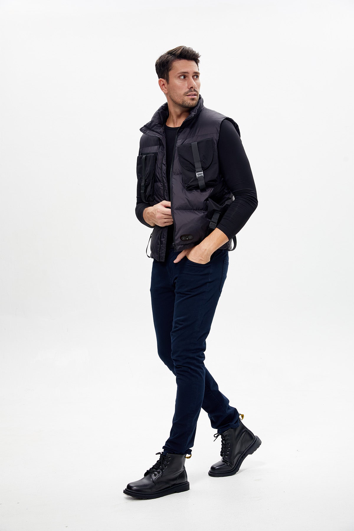 Puffer Heated Vest High Quality And Windproof For Outdoor Work