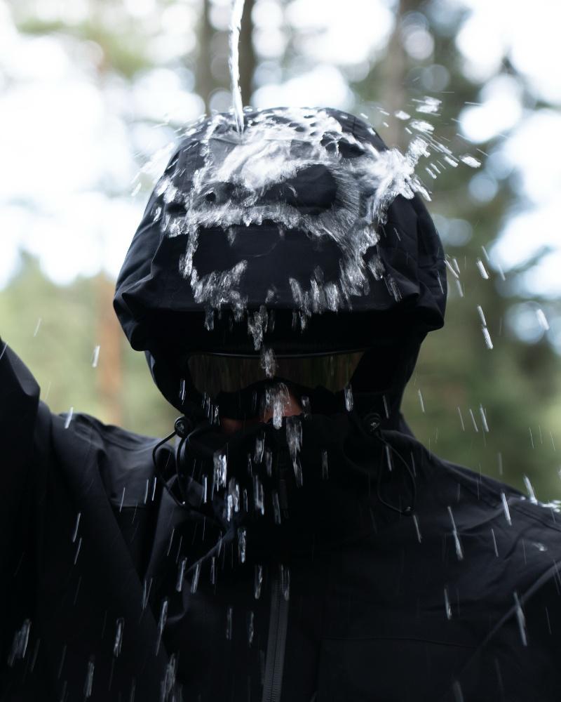 Men's Windbreaker Heated Jacket Strong Wind Resistance and Waterproof for Hiking