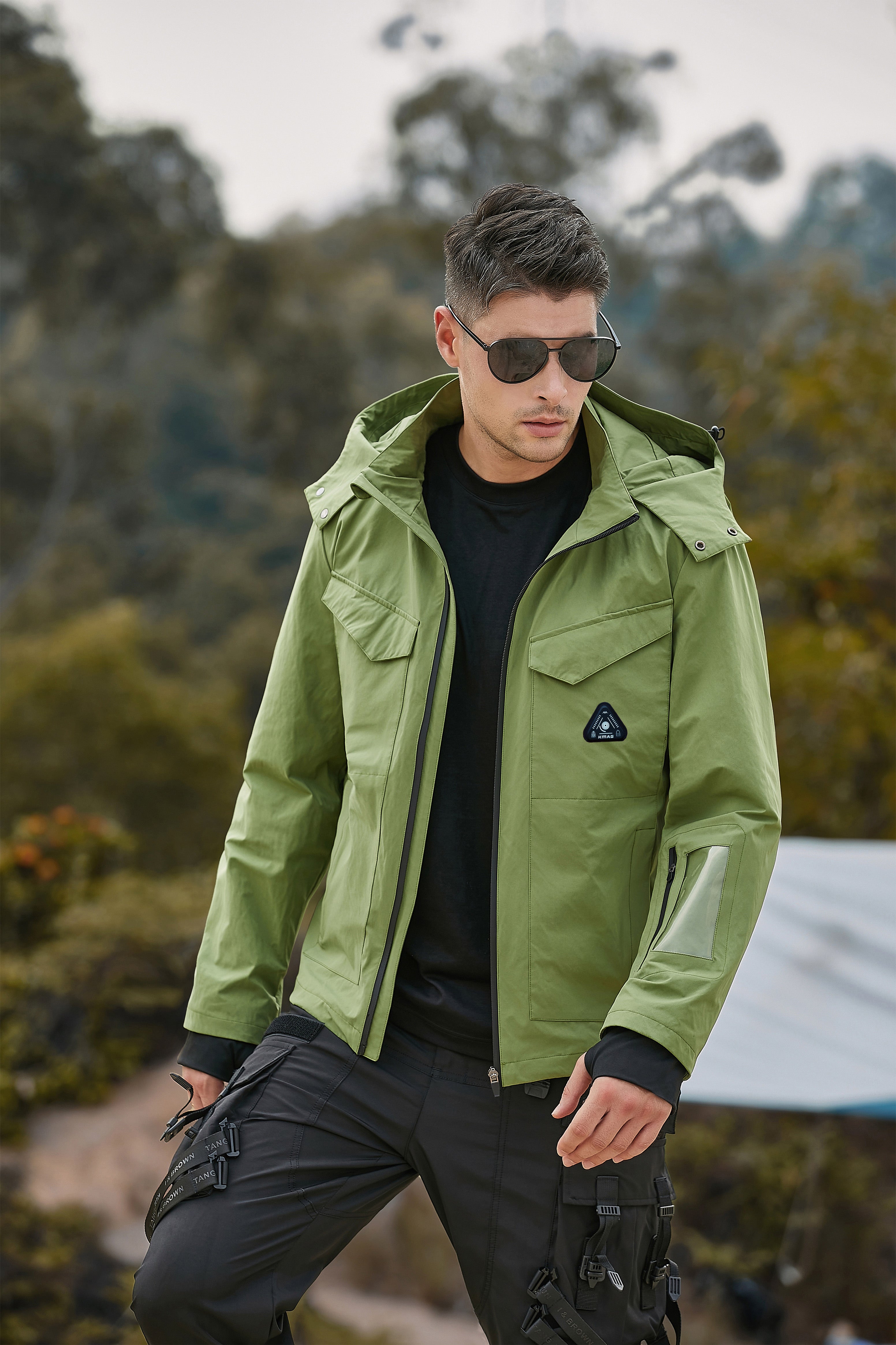 High Quality Windproof Outdoor Heated Jacket in Camping Season