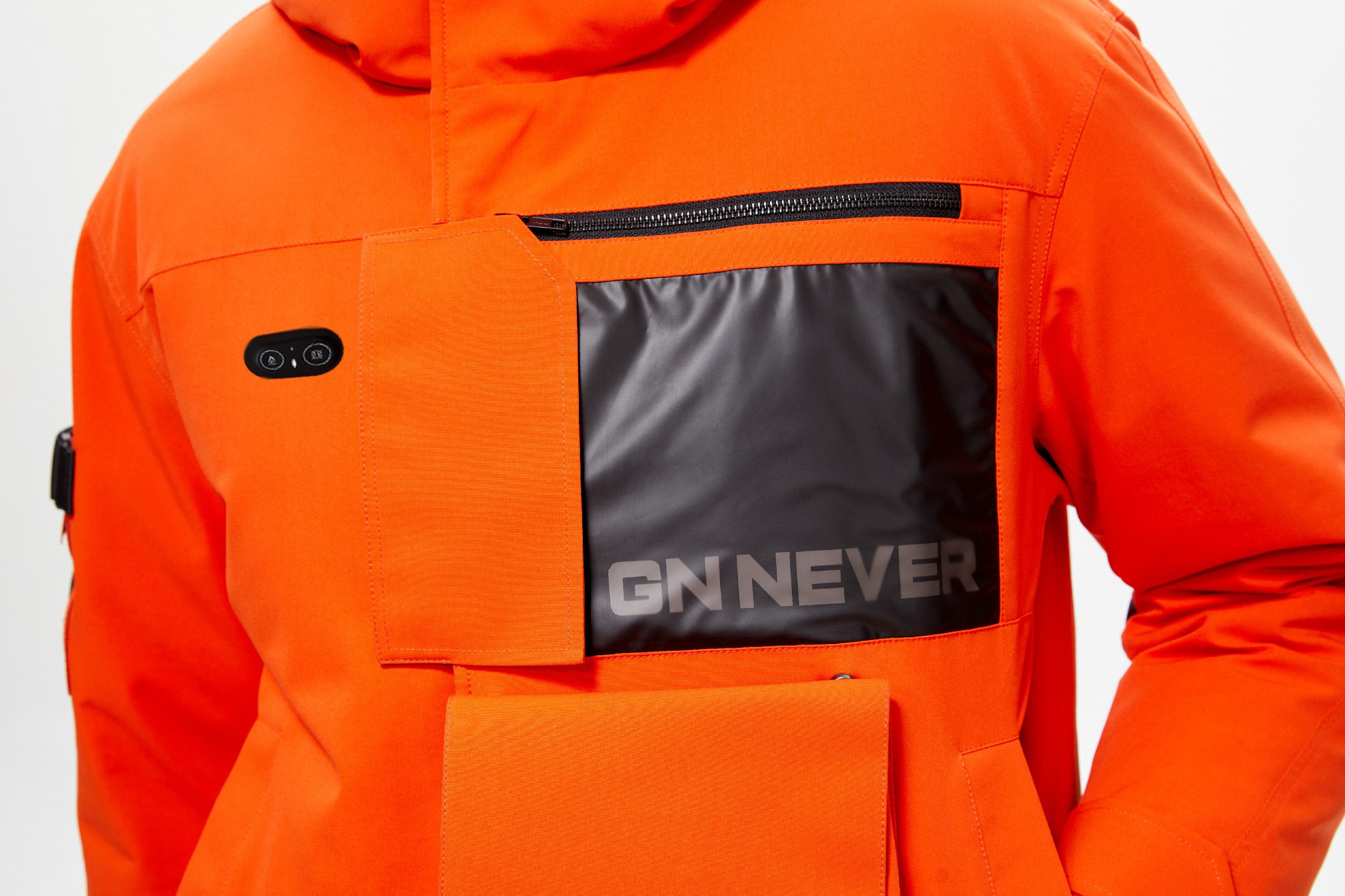 Men's High Quality Windproof Softshell Heated Jacket