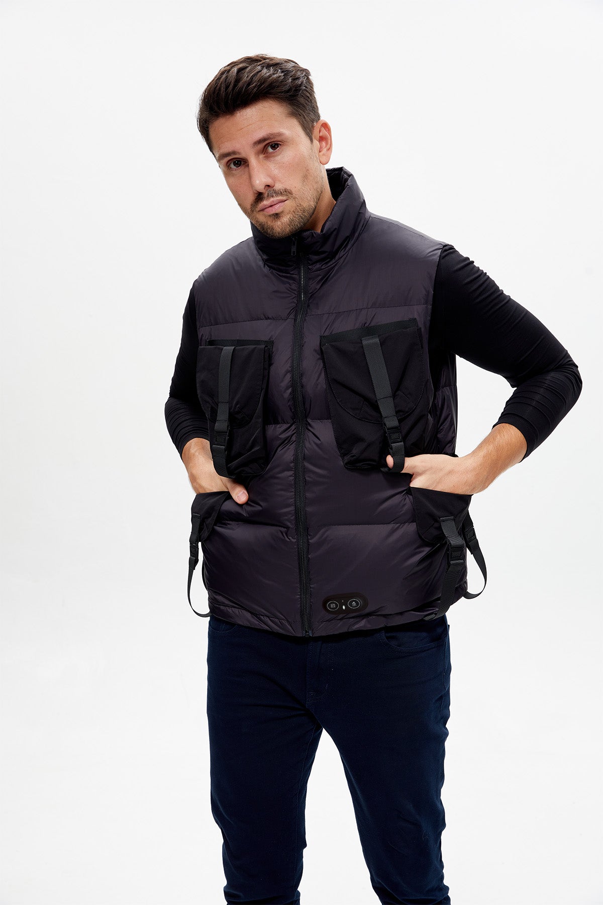 Puffer Heated Vest High Quality And Windproof For Outdoor Work