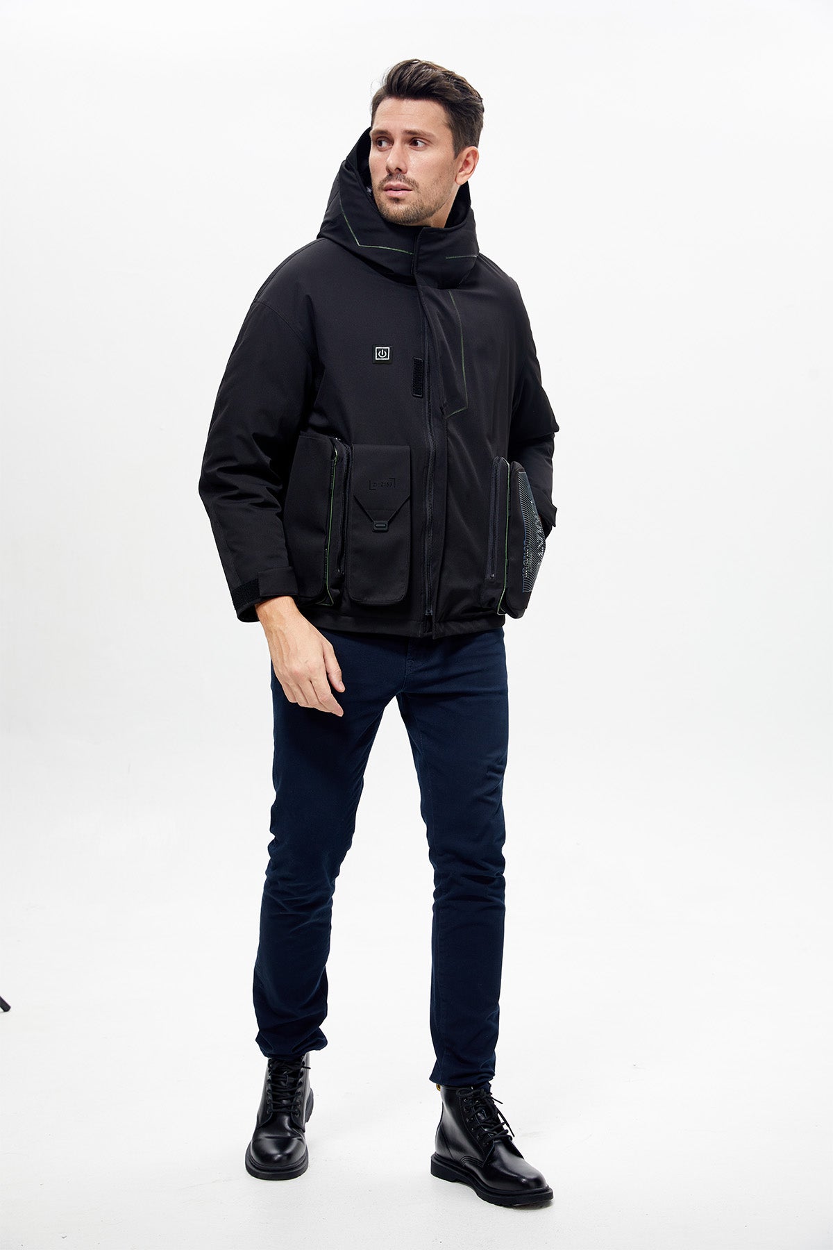 Men's Softshell Heated Jacket High Quality And Windproof