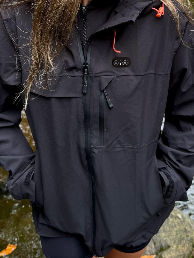 Women's Windbreaker Heated Jacket Breathable for Sweaty Hiking