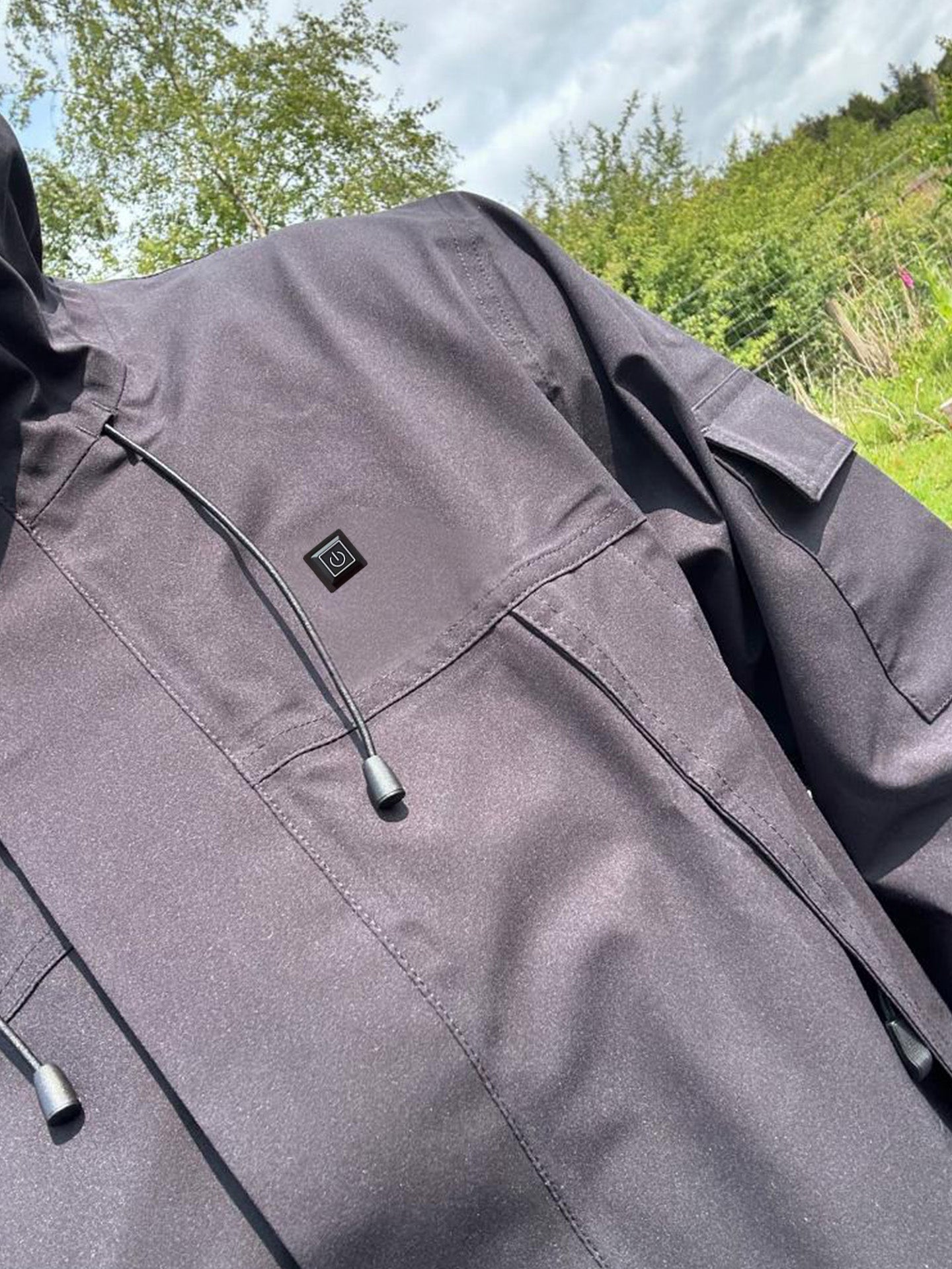 Men's Winter Heated Jacket Warm for Winter Fishing & Hiking