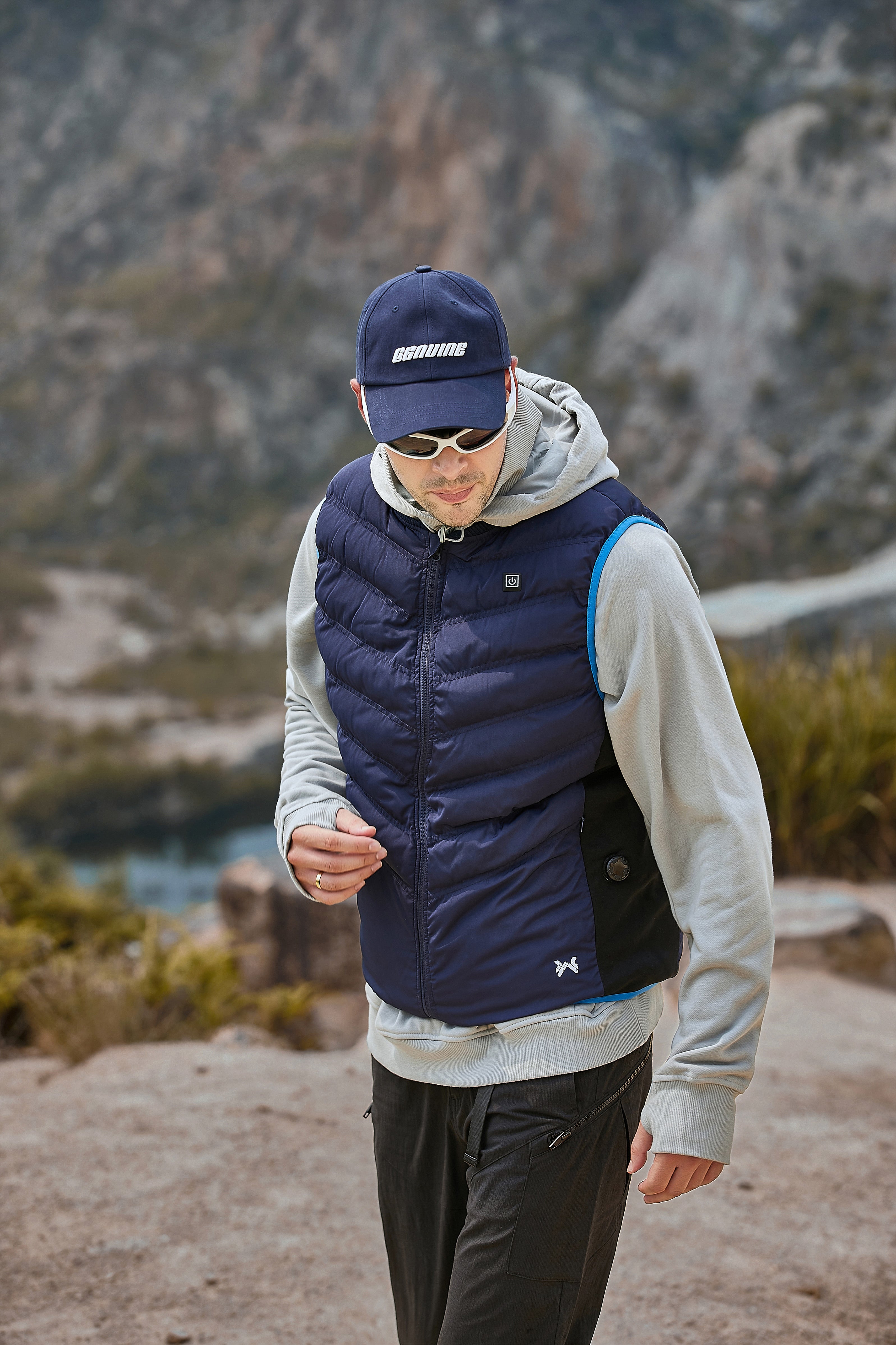 Camping High Quality Windproof Puffer Heated Vest