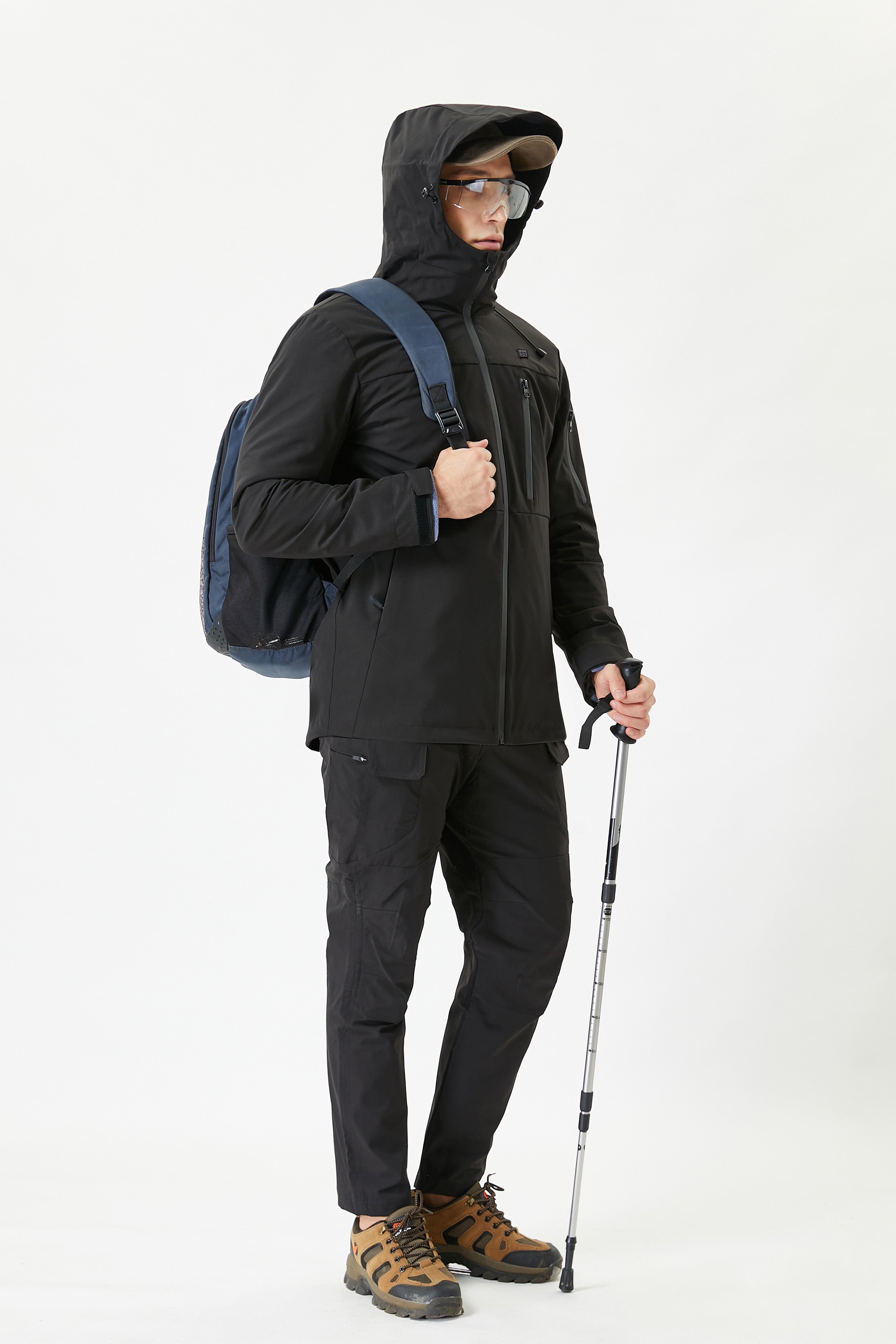 Men's High Quality Windproof Outdoor Heated Jacket In Camping Season