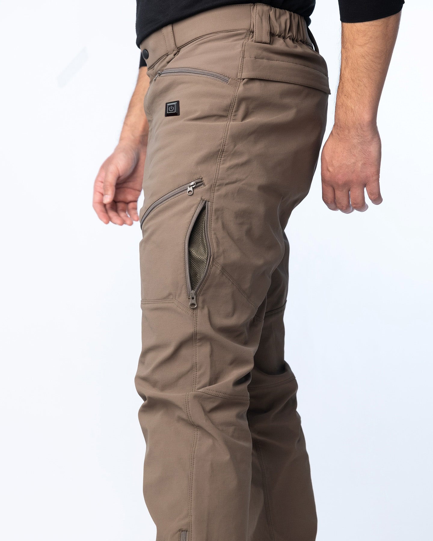 Men's Rainy-Day Heated Pants – Quick-Dry Fabric for Wet Hiking & Trail Walks