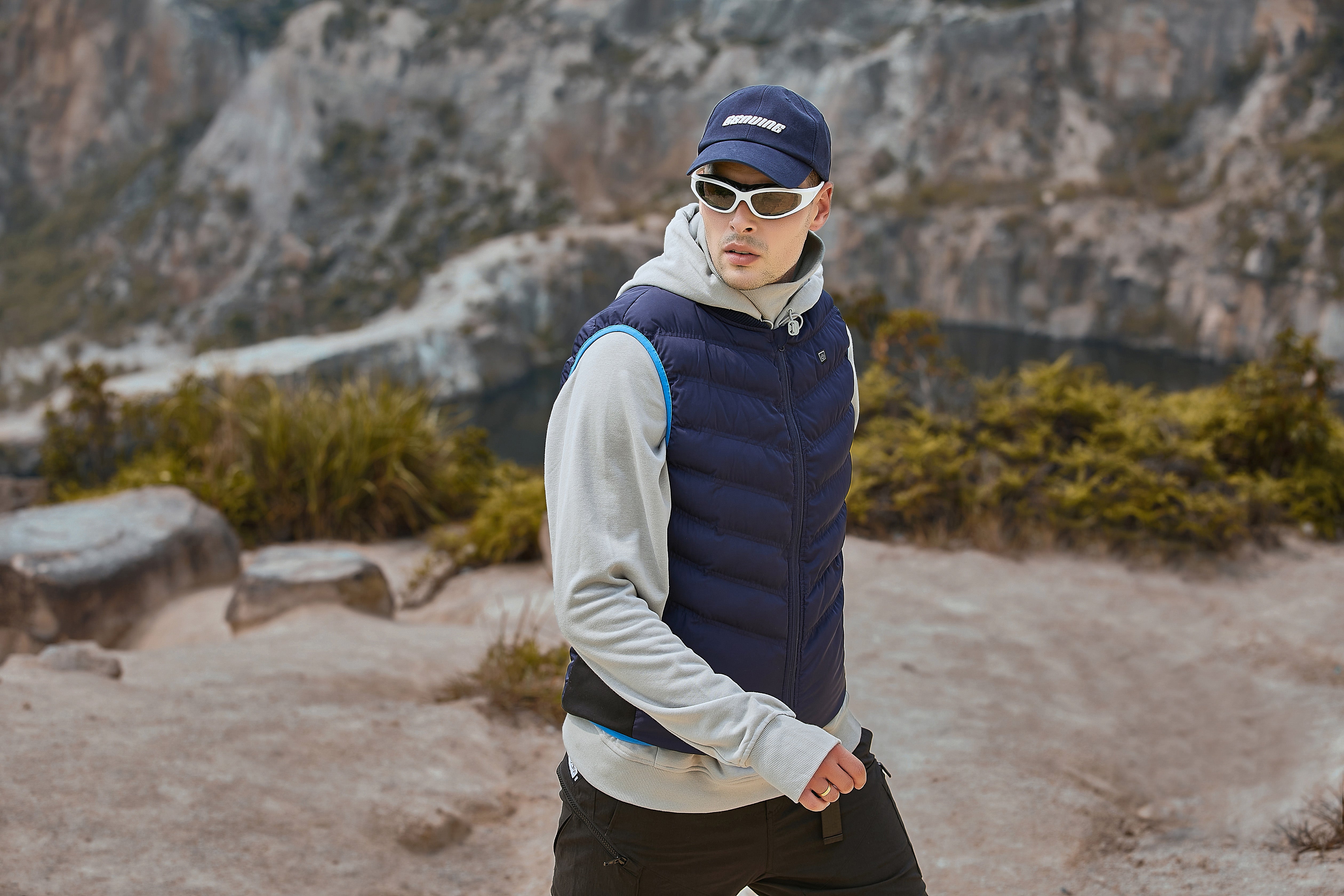 Camping High Quality Windproof Puffer Heated Vest