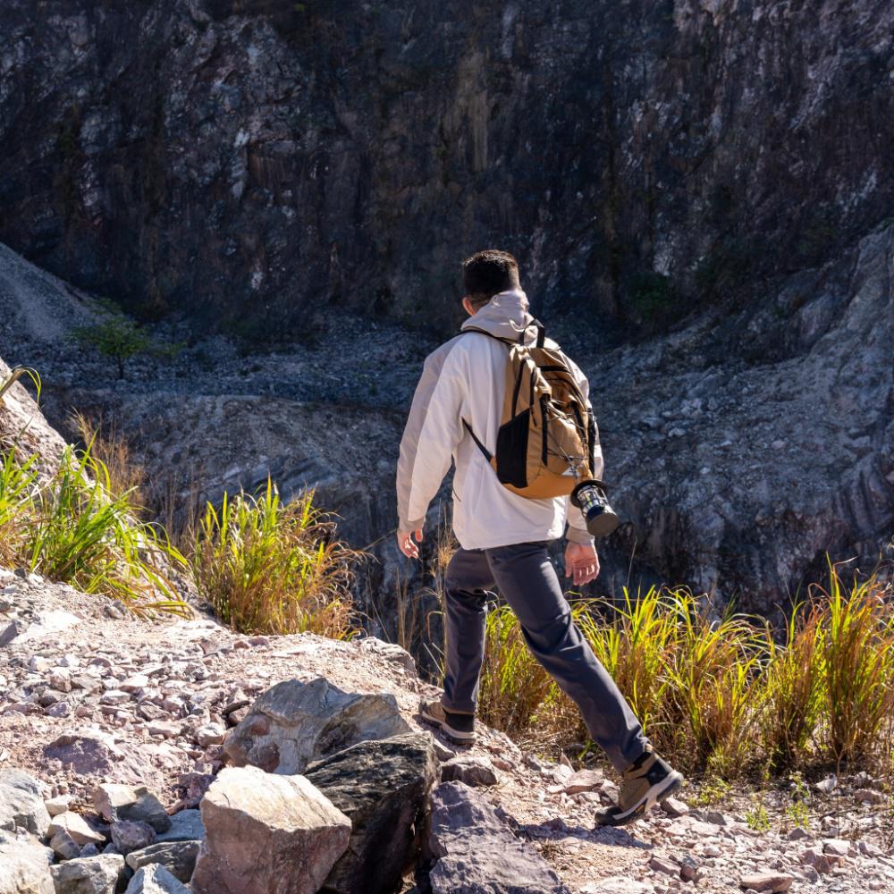 Men's Sports Heated Jacket Quick-Heating for Morning Hiking