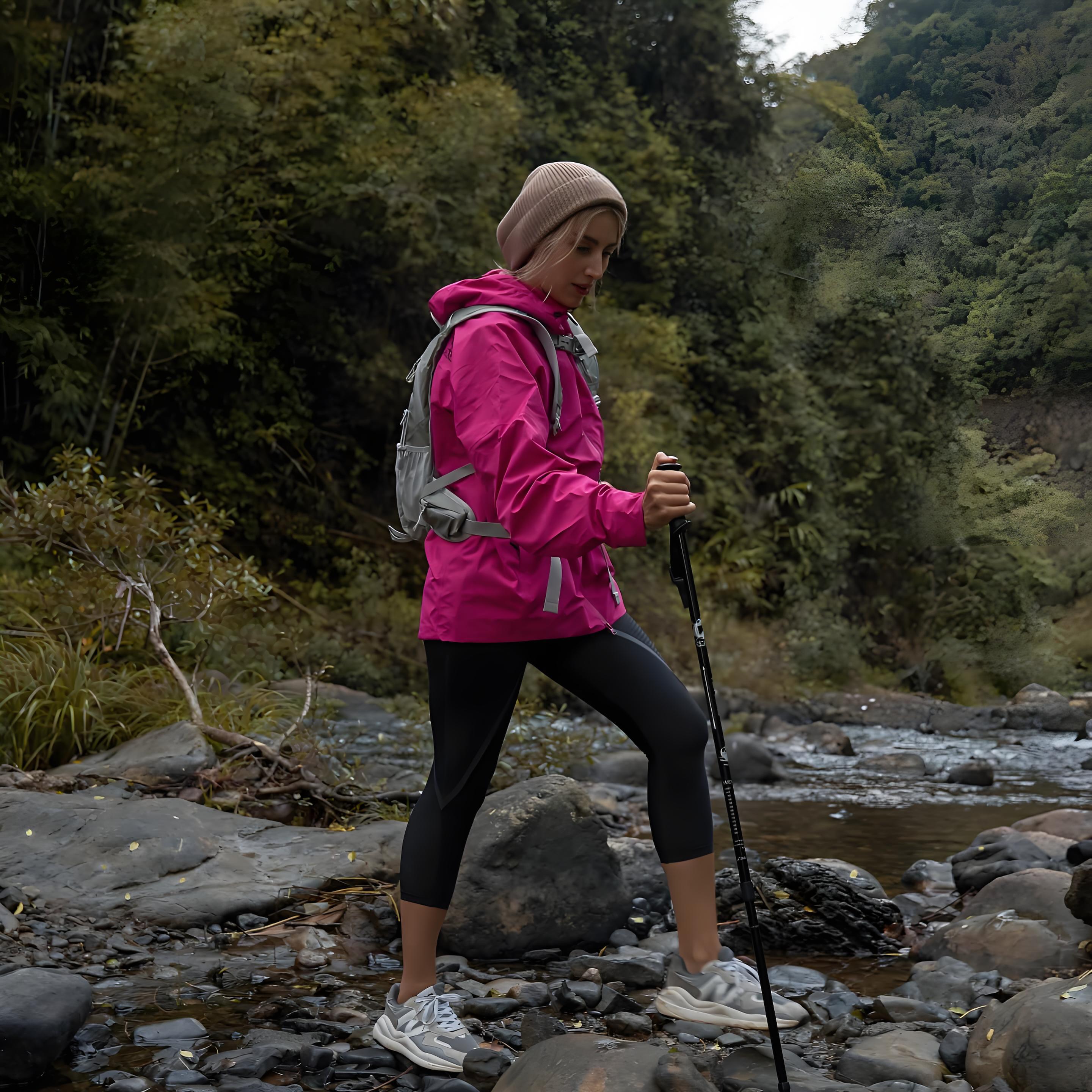 Women's Windbreaker Heated Jacket Soft Lining for Comfort