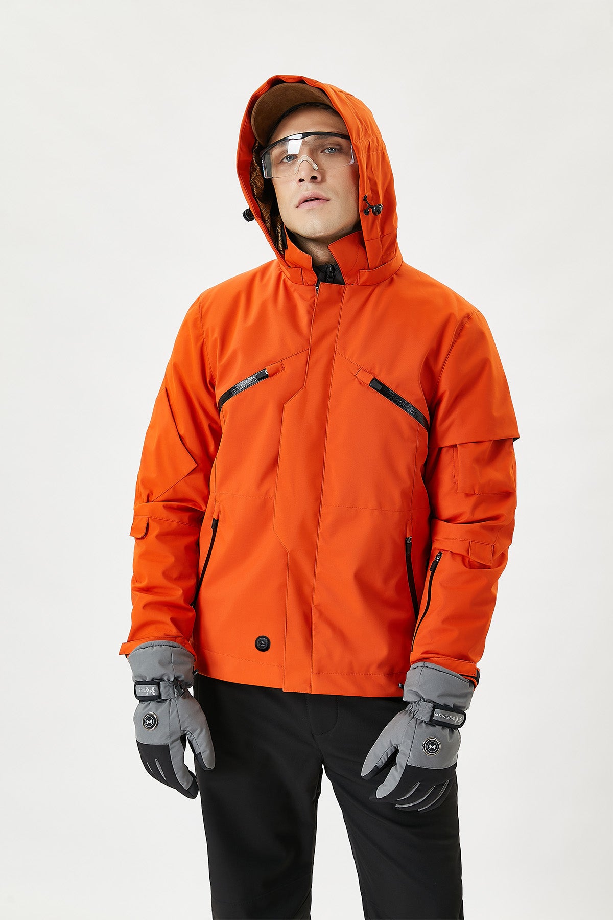 Men's Thicken Electric Work Heated Jacket for Hiking