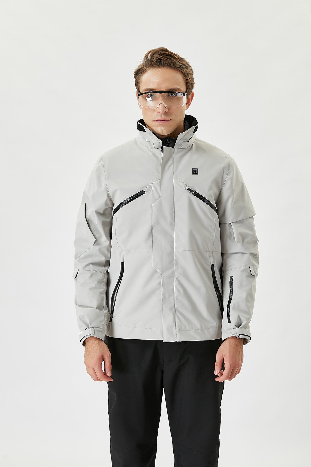 Men's Hunting Heated Jacket For Climbing With Thick Temperature Regulation Design