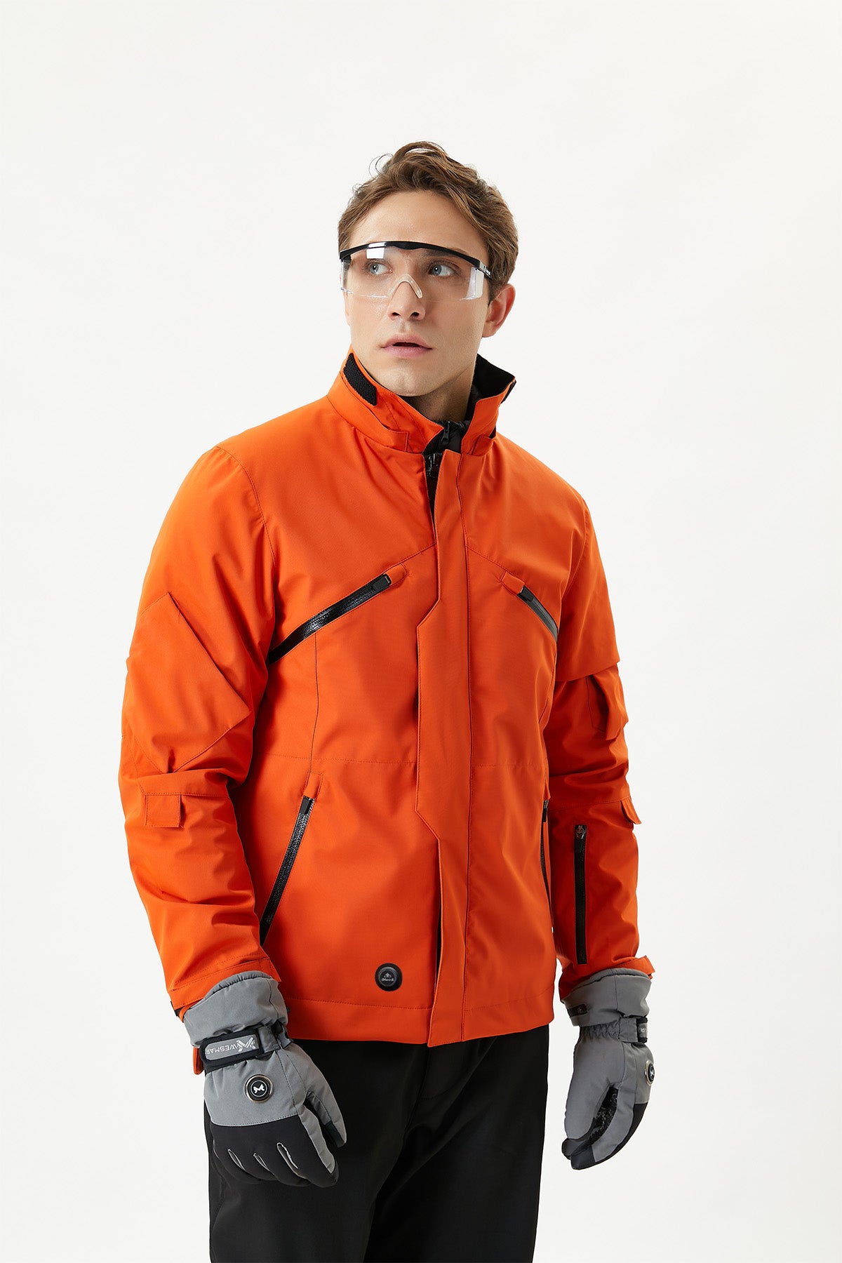 Men's Thicken Electric Work Heated Jacket for Hiking