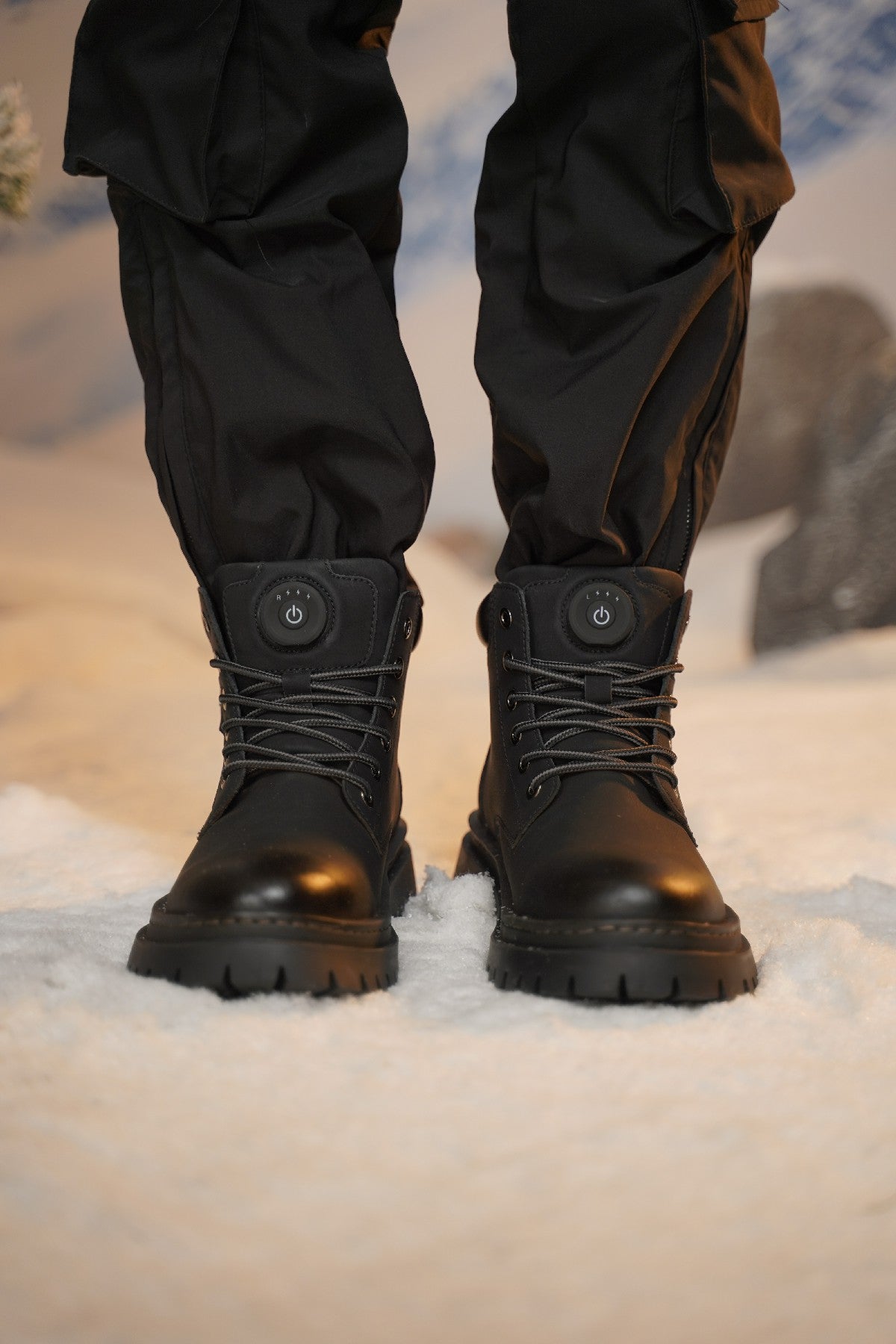 Unisex Quick-Heating Sports Heated Boots - Warms Up Fast for Cold Morning Hiking