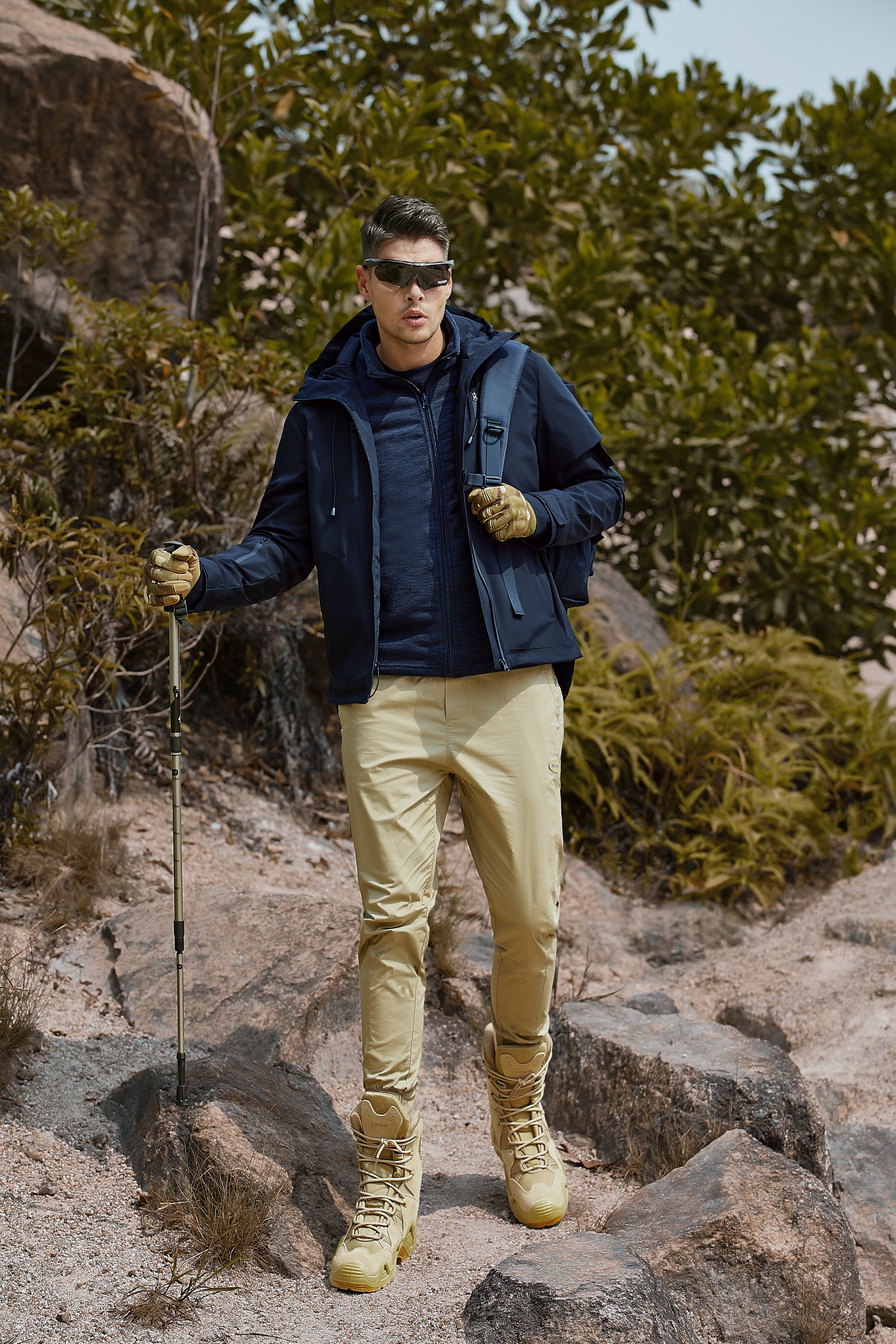 Men's travel Fashionable windproof Outdoor Heated Jacket