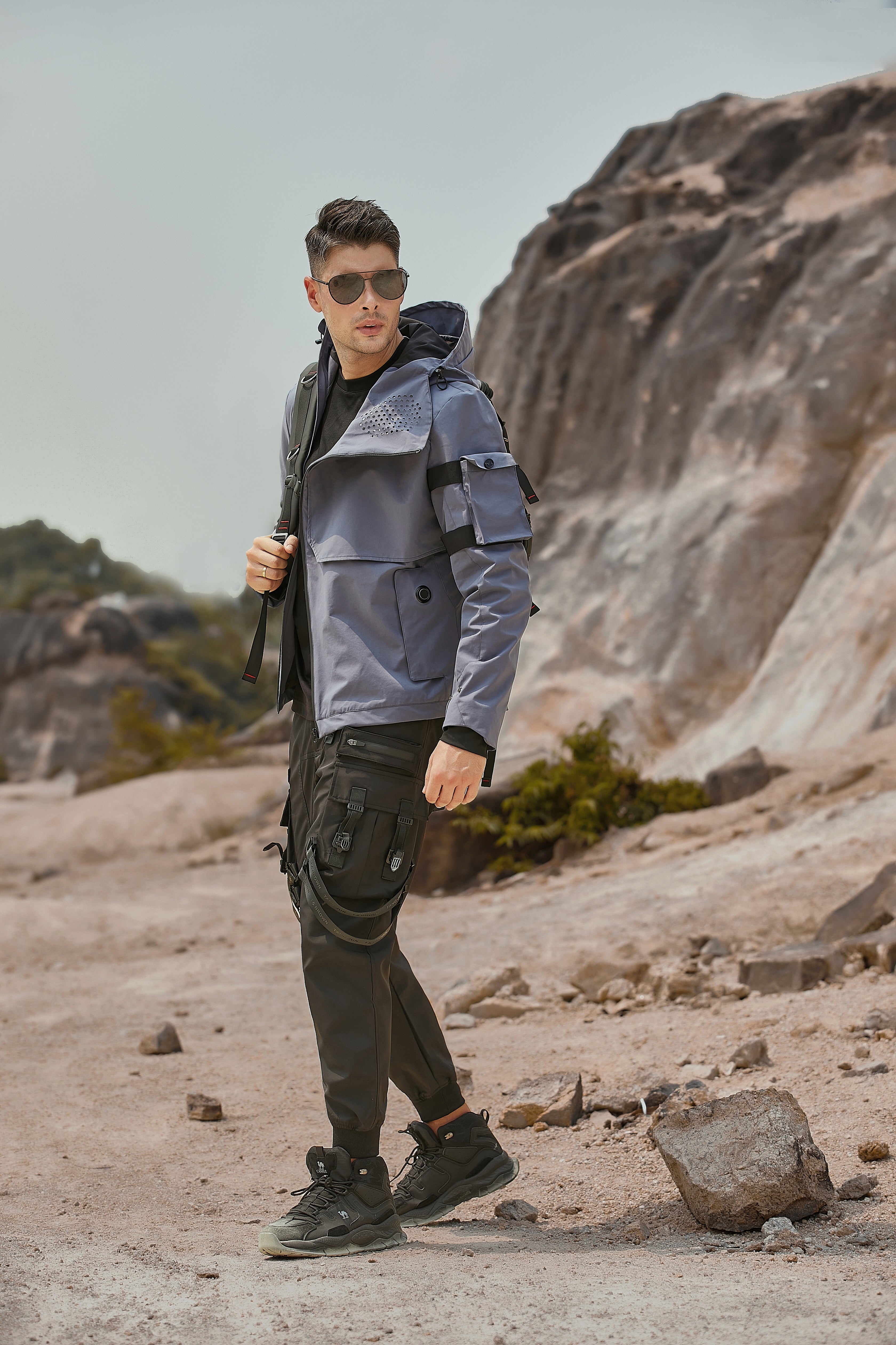 Men's Daily Leisure Essential High Quality Windproof Winter Heated Jacket