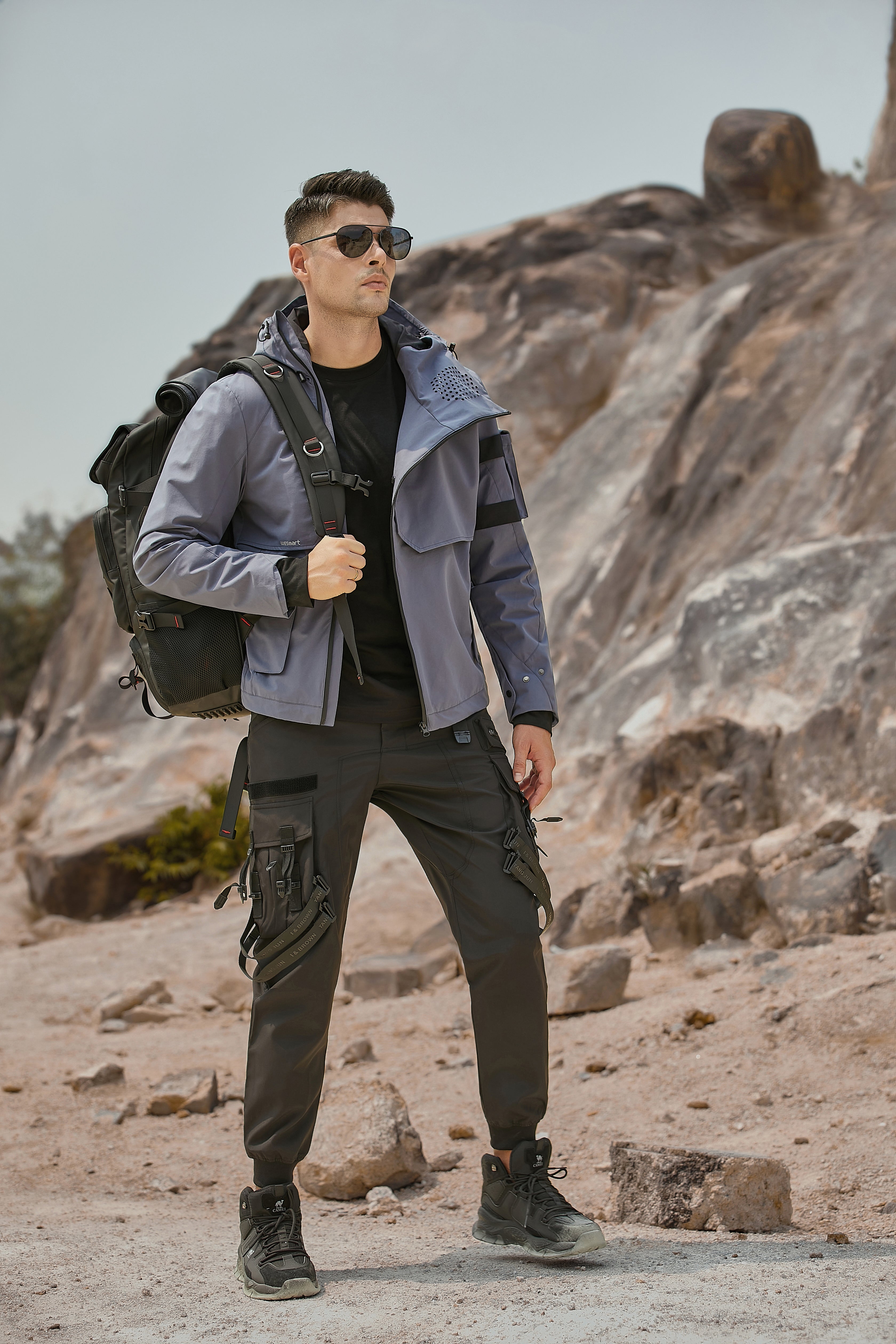 Men's Daily Leisure Essential High Quality Windproof Winter Heated Jacket