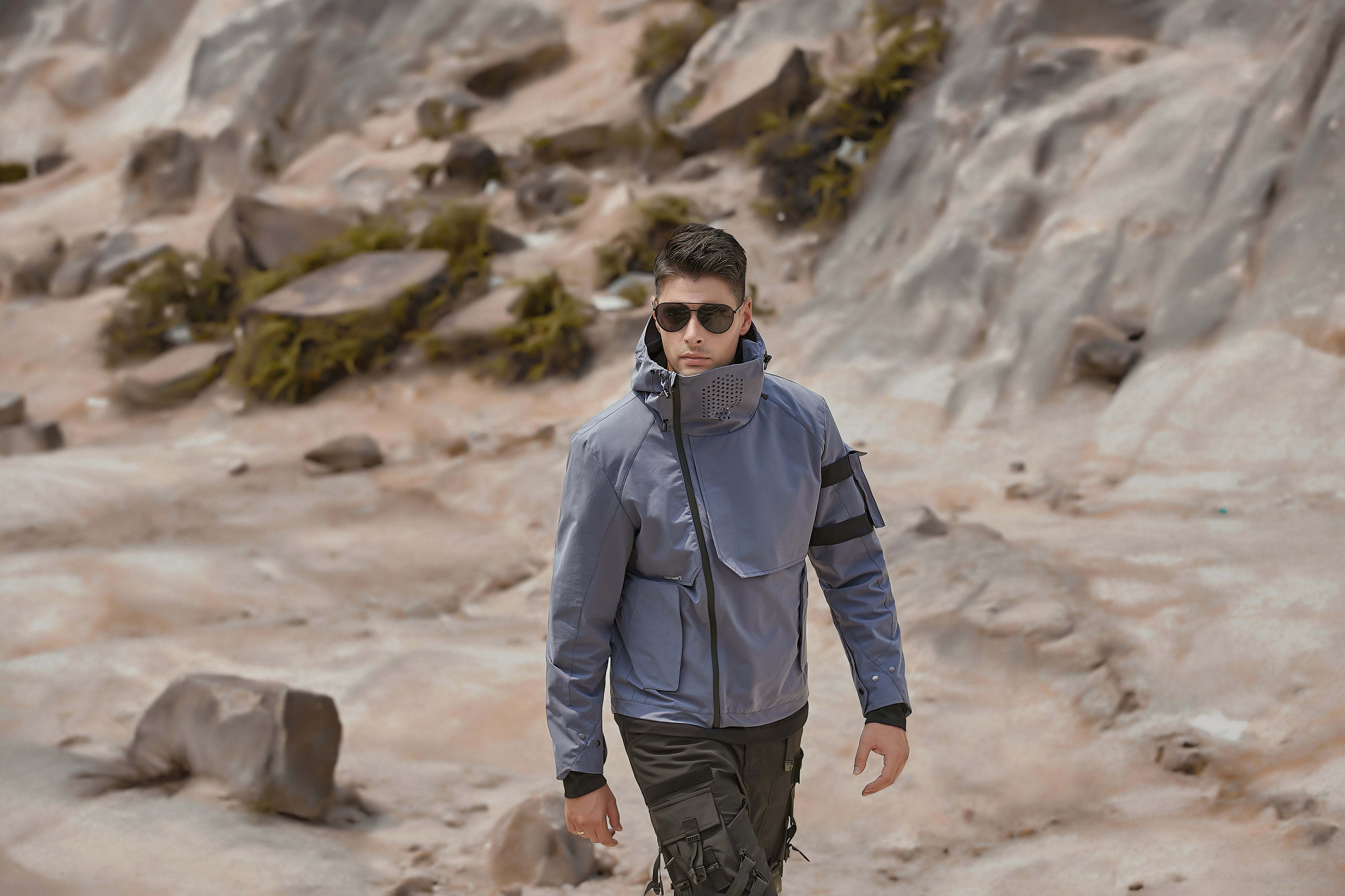 Men's Daily Leisure Essential High Quality Windproof Winter Heated Jacket