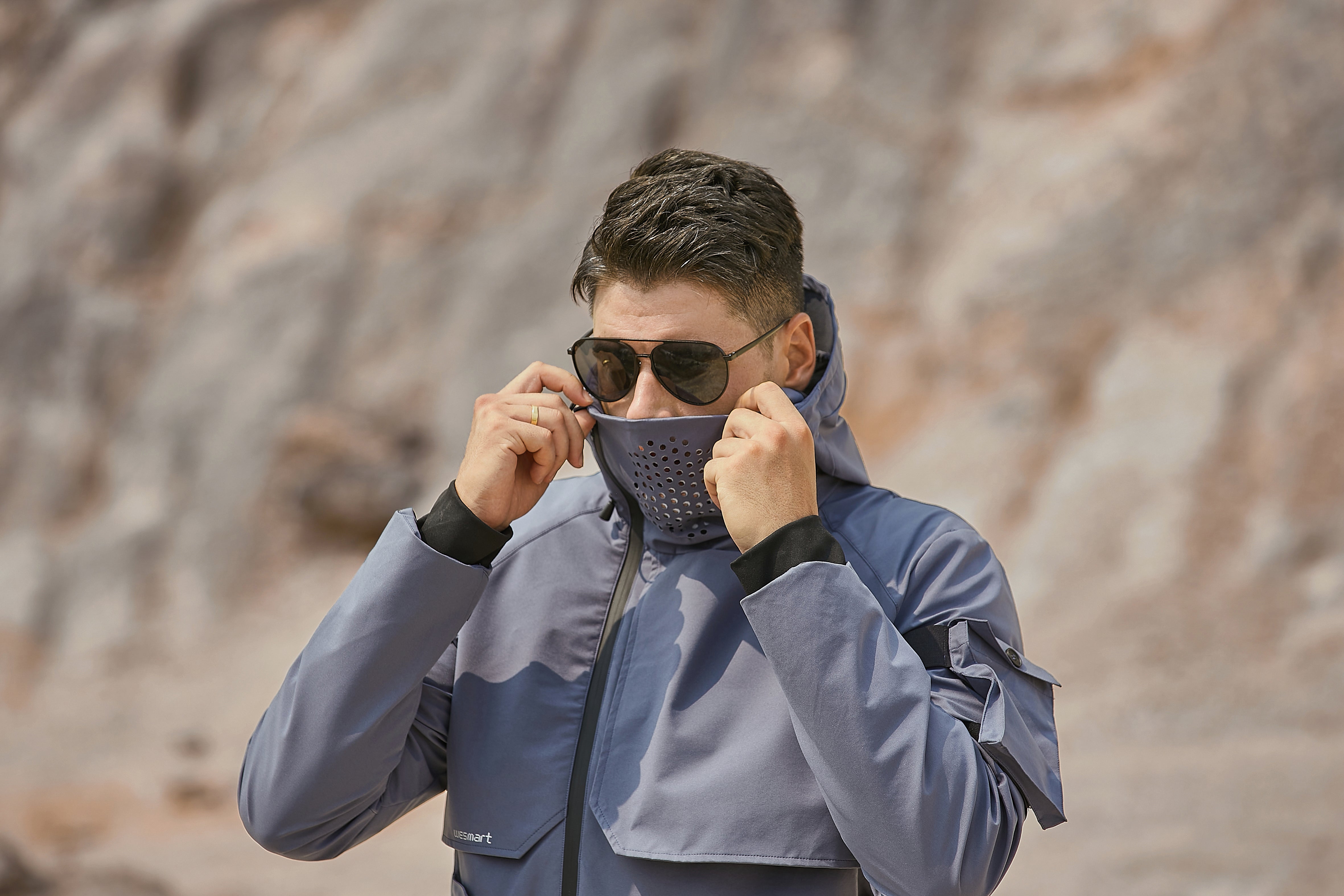 Men's Daily Leisure Essential High Quality Windproof Winter Heated Jacket