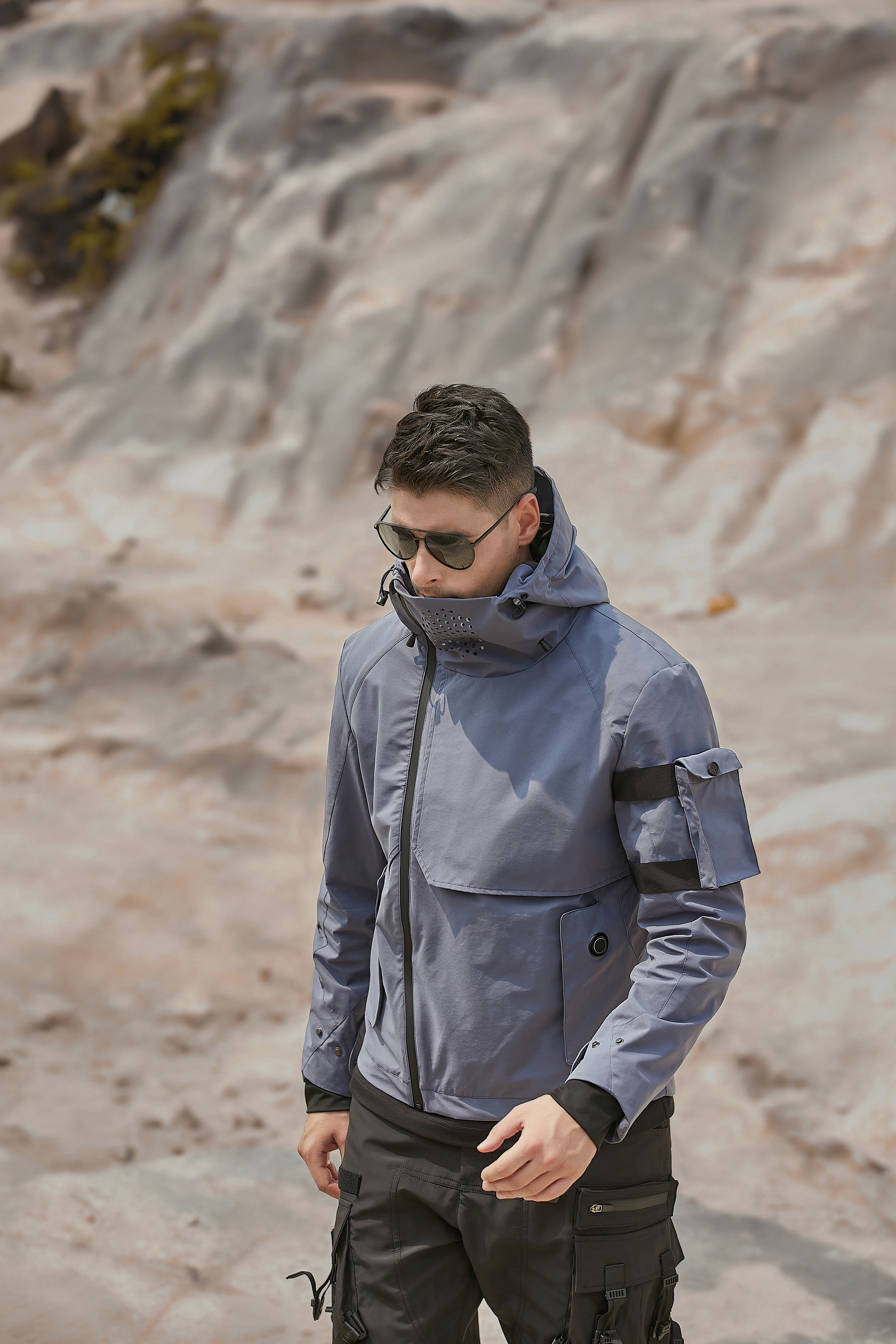 Men's Daily Leisure Essential High Quality Windproof Winter Heated Jacket