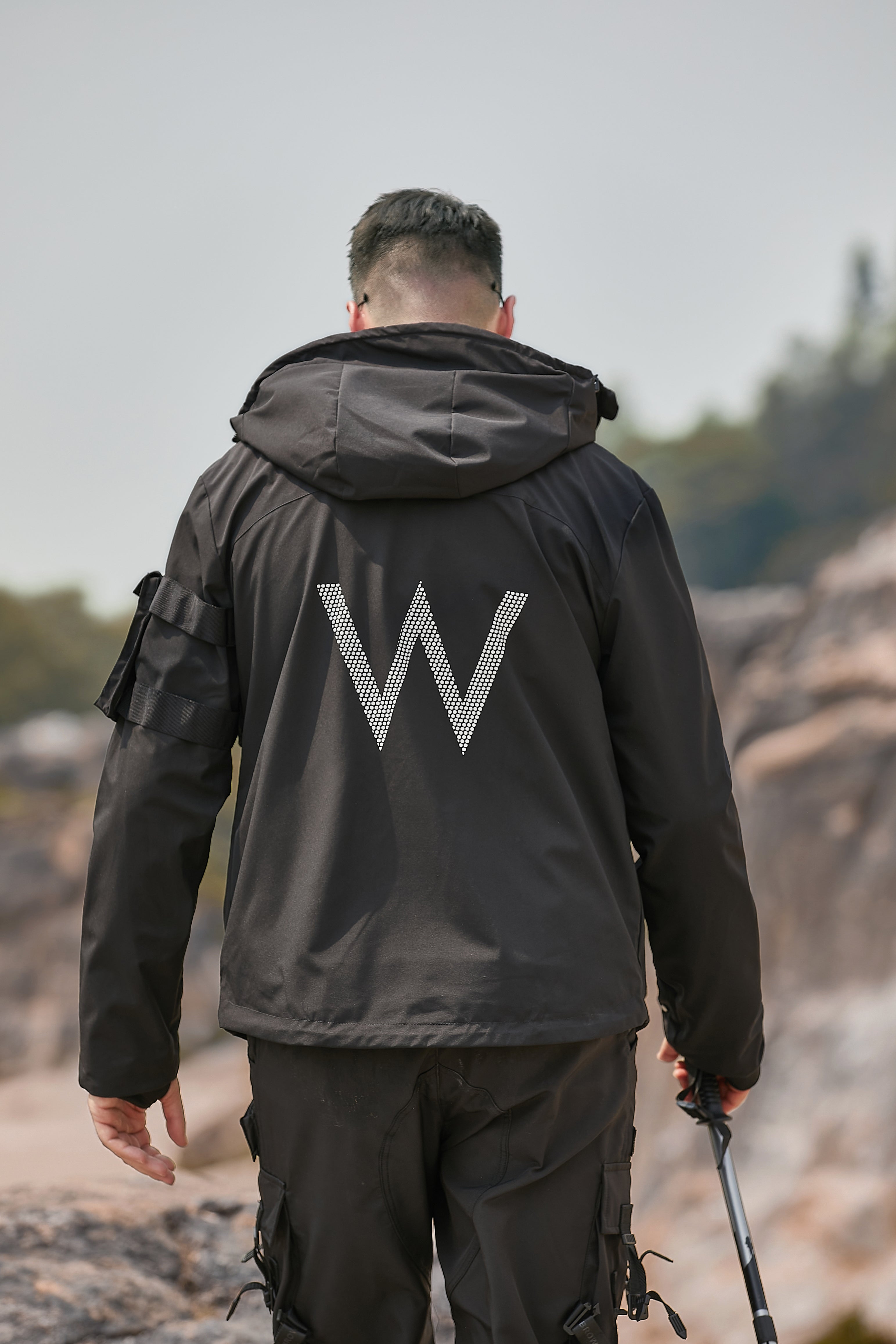 Men's Windbreaker Heated Jacket For Picnic With High Quality Windproof Design