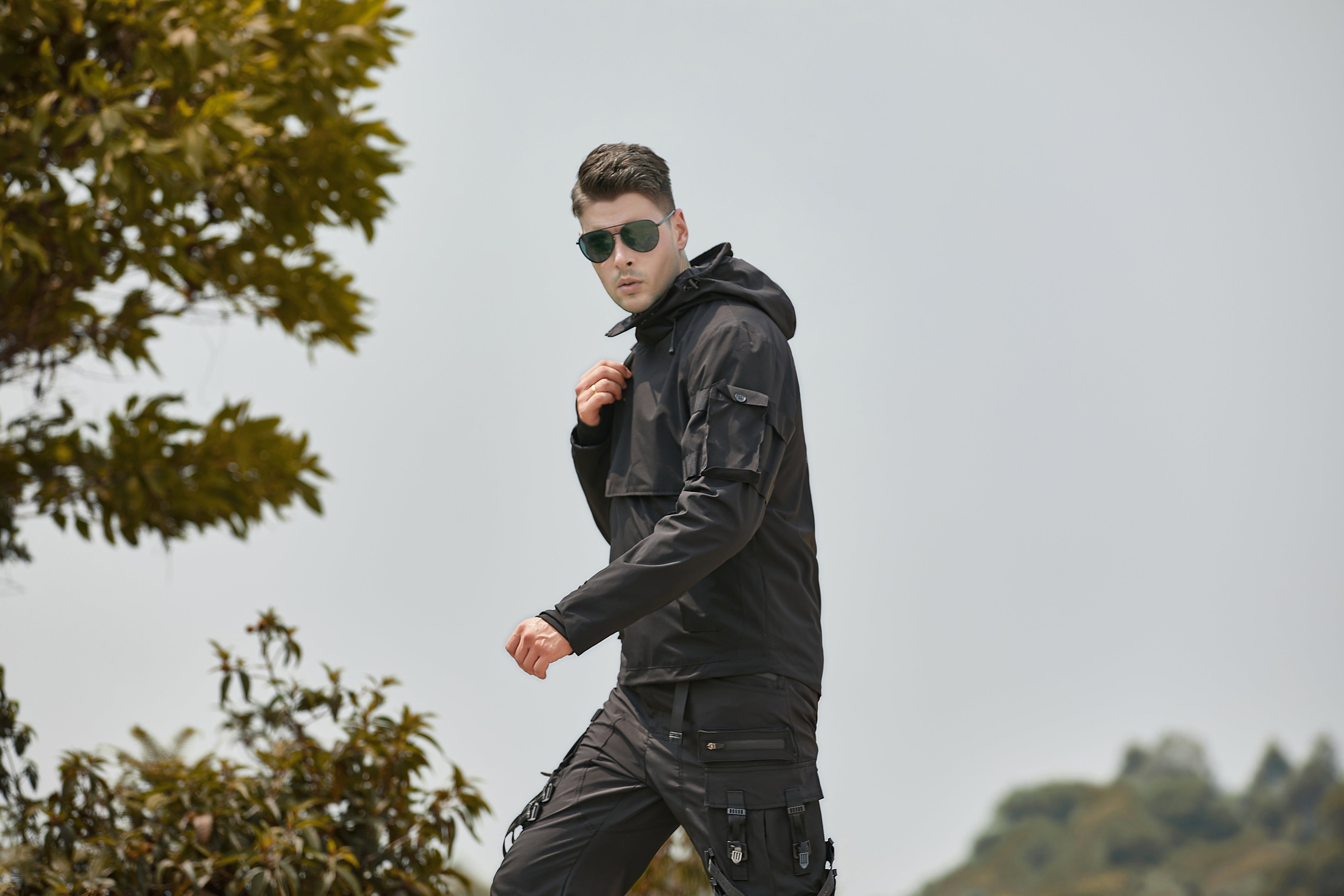 Men's Windbreaker Heated Jacket For Picnic With High Quality Windproof Design