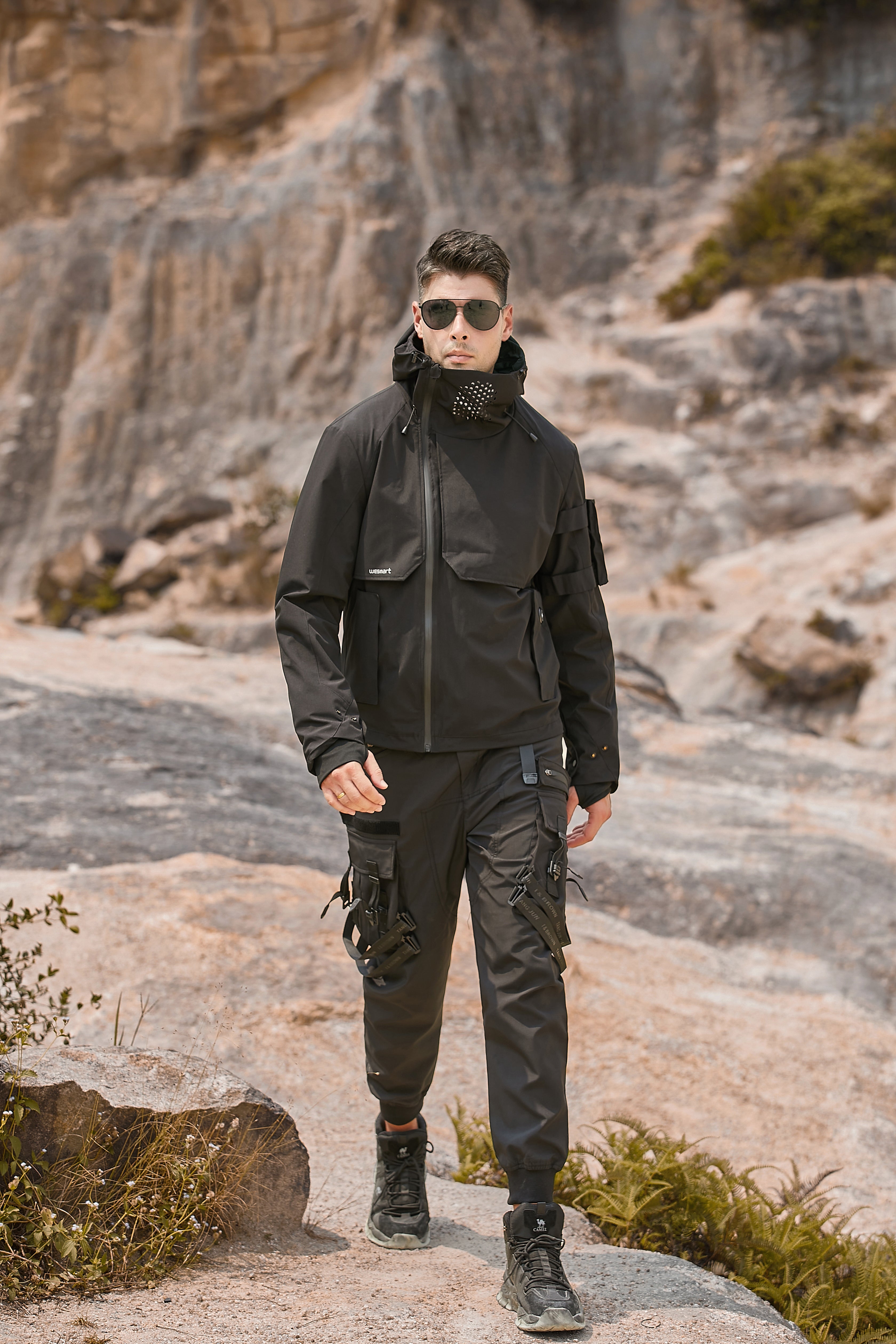 Men's Windbreaker Heated Jacket For Picnic With High Quality Windproof Design