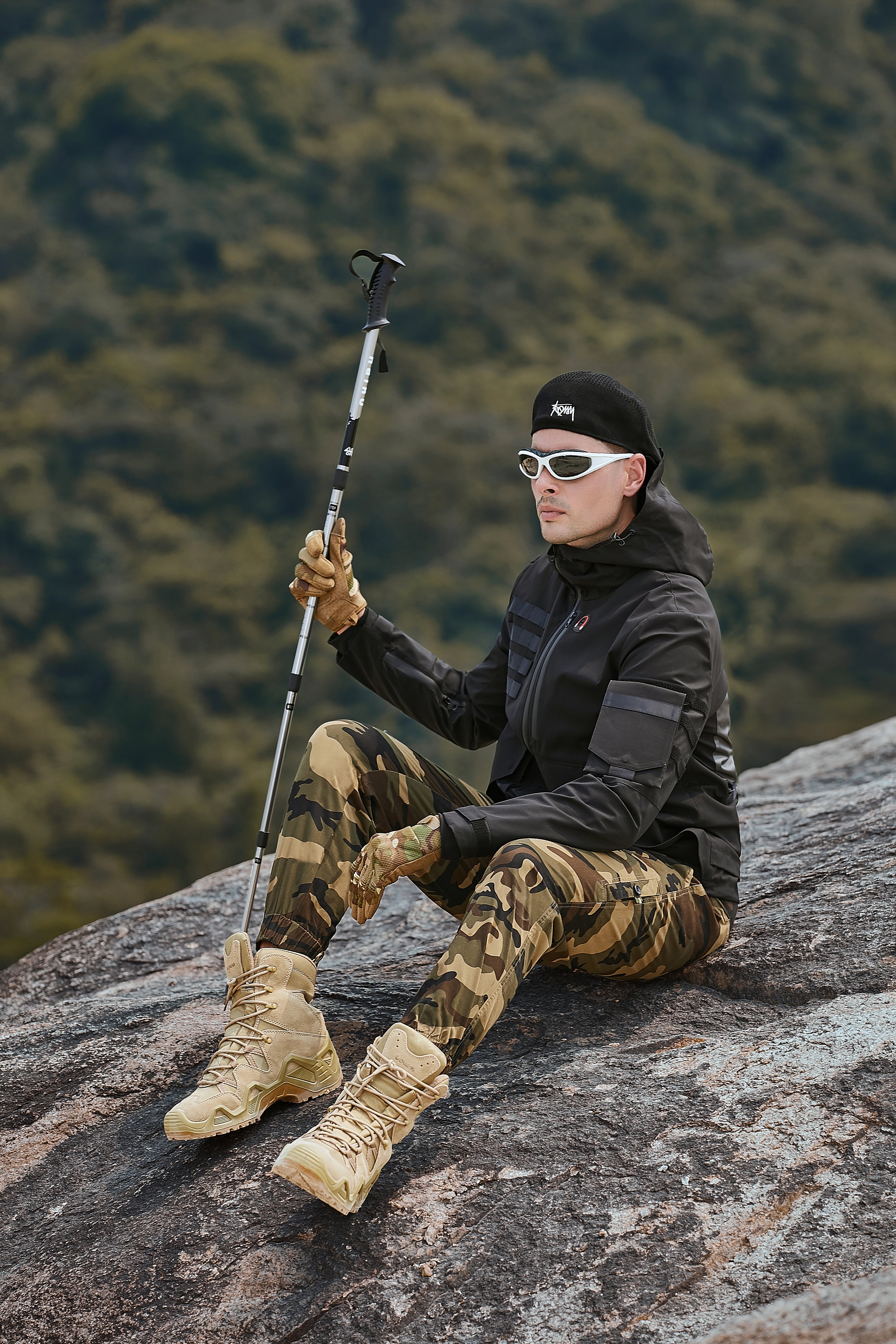 Men's Fashionable Windproof Windbreaker Heated Jacket In Travel Season