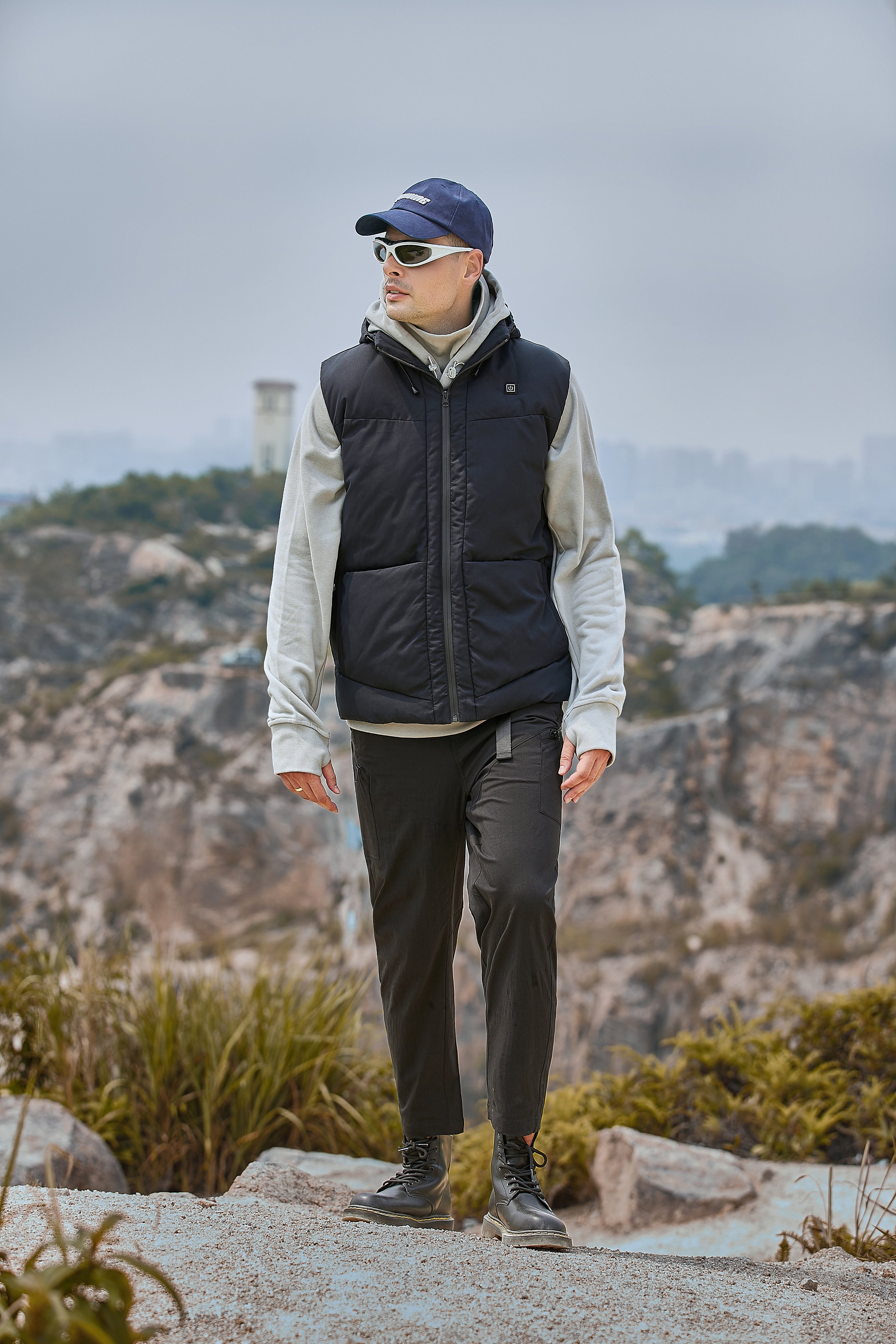 Windproof High Quality Puffer Heated Vest Perfect For Outdoor Work