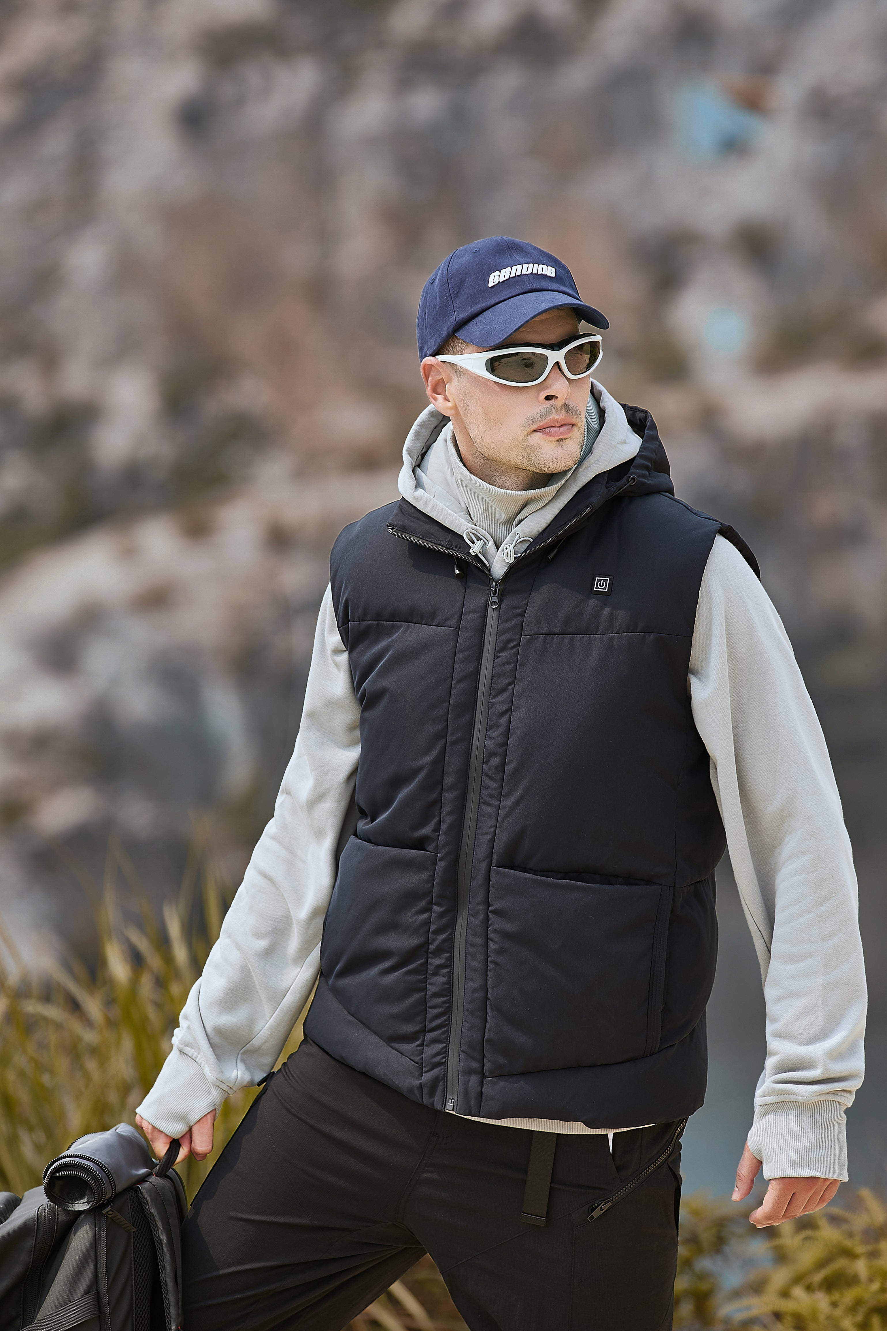 Windproof High Quality Puffer Heated Vest Perfect For Outdoor Work