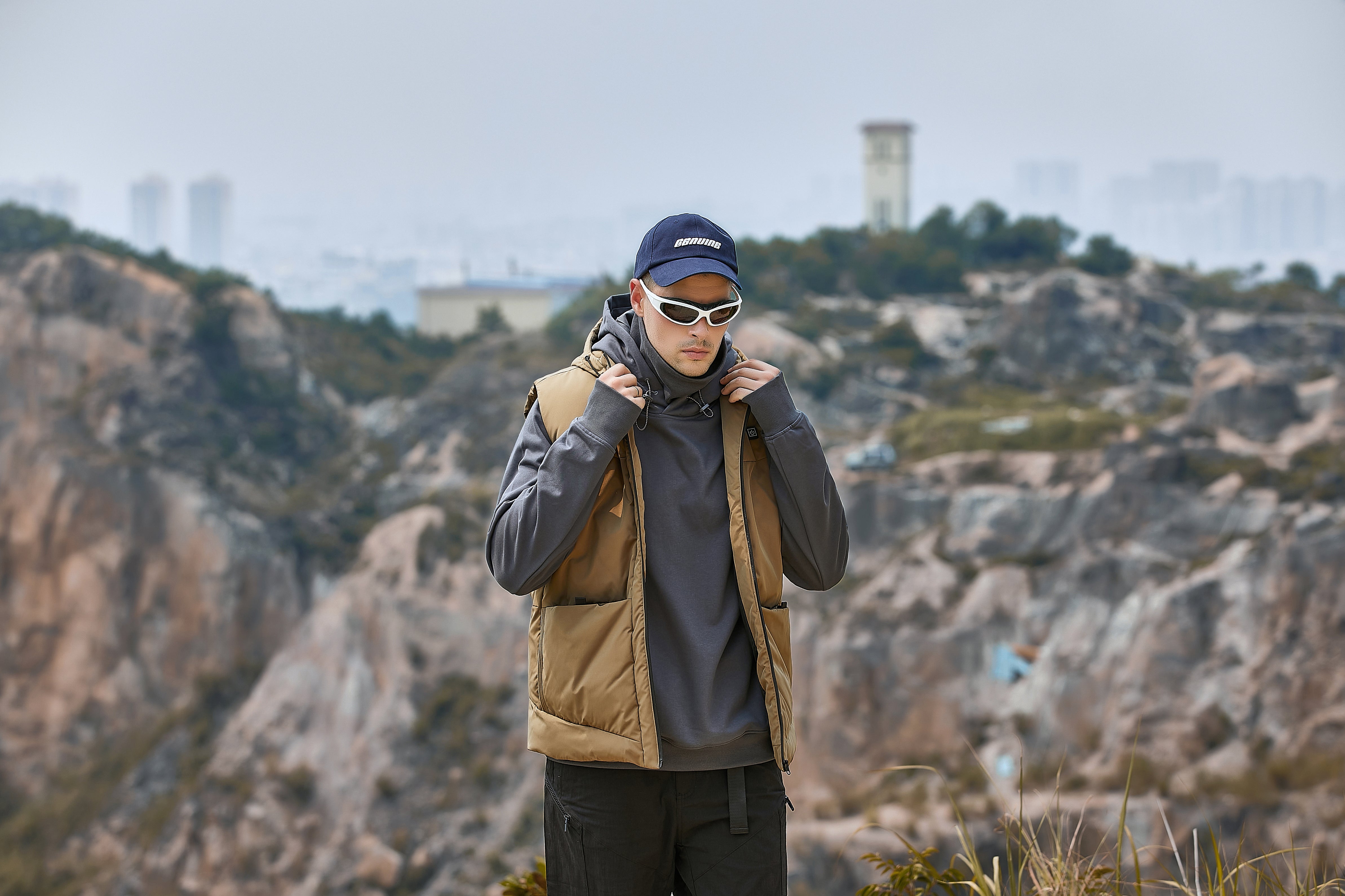 Windproof High Quality Puffer Heated Vest Perfect For Biking