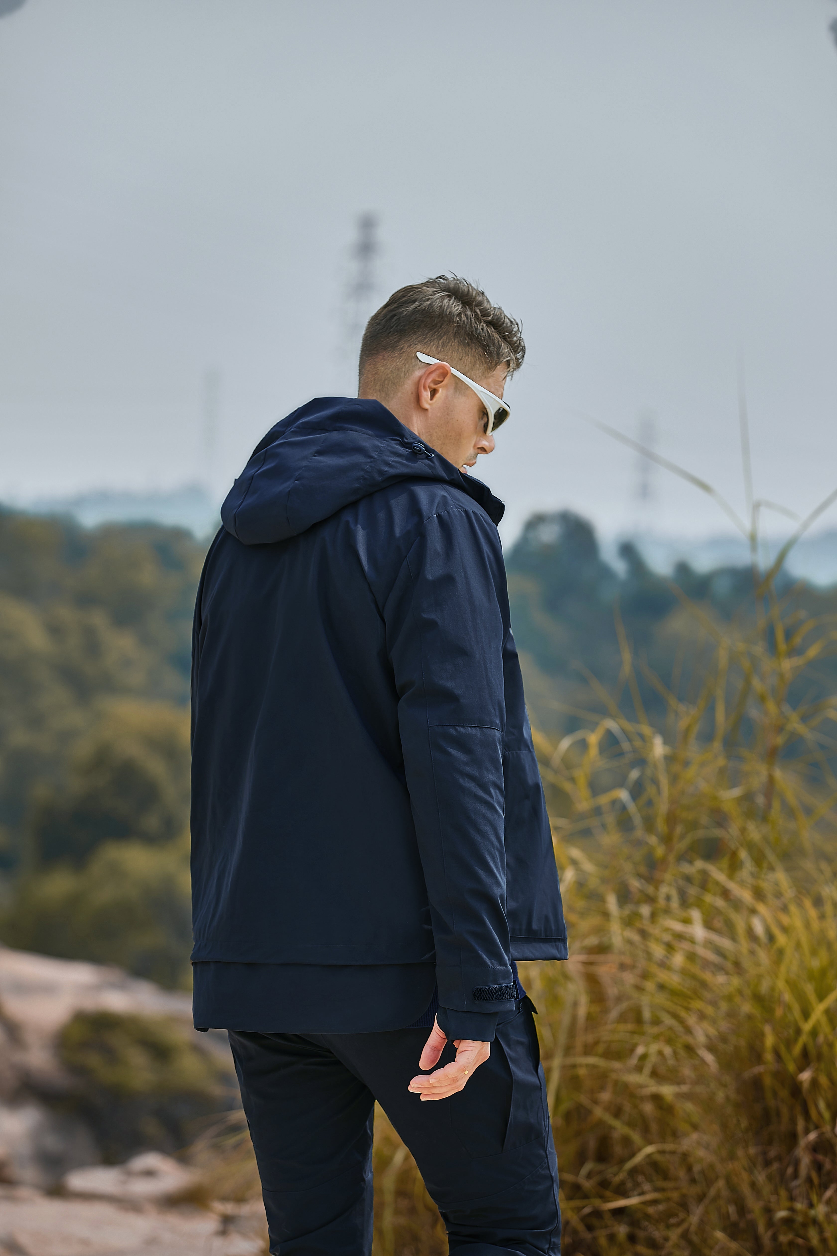 Men's travel Fashionable windproof Outdoor Heated Jacket